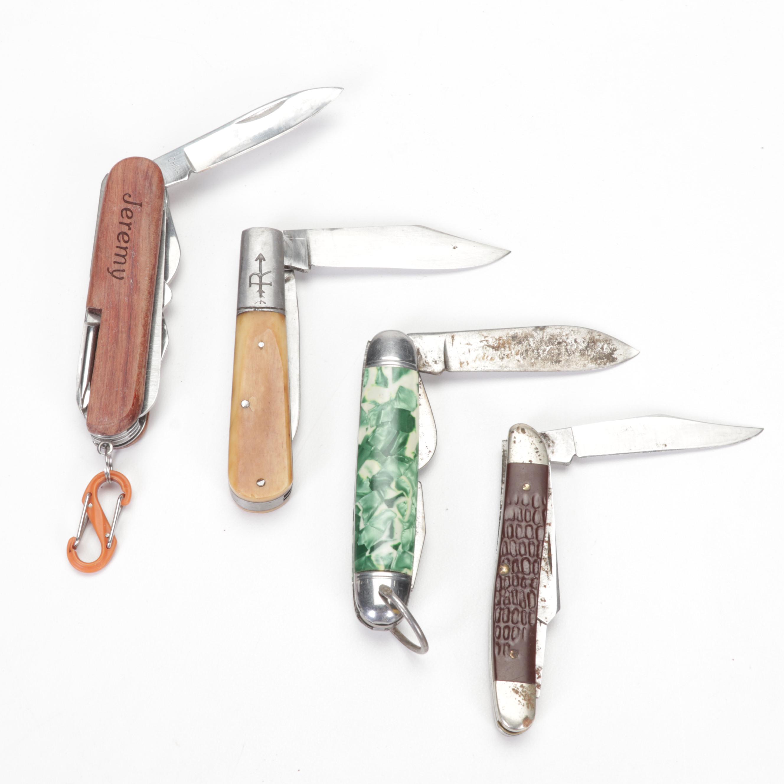 Camco, Russel, Hammer, Klein, and Other Folding Pocket Knife Collection