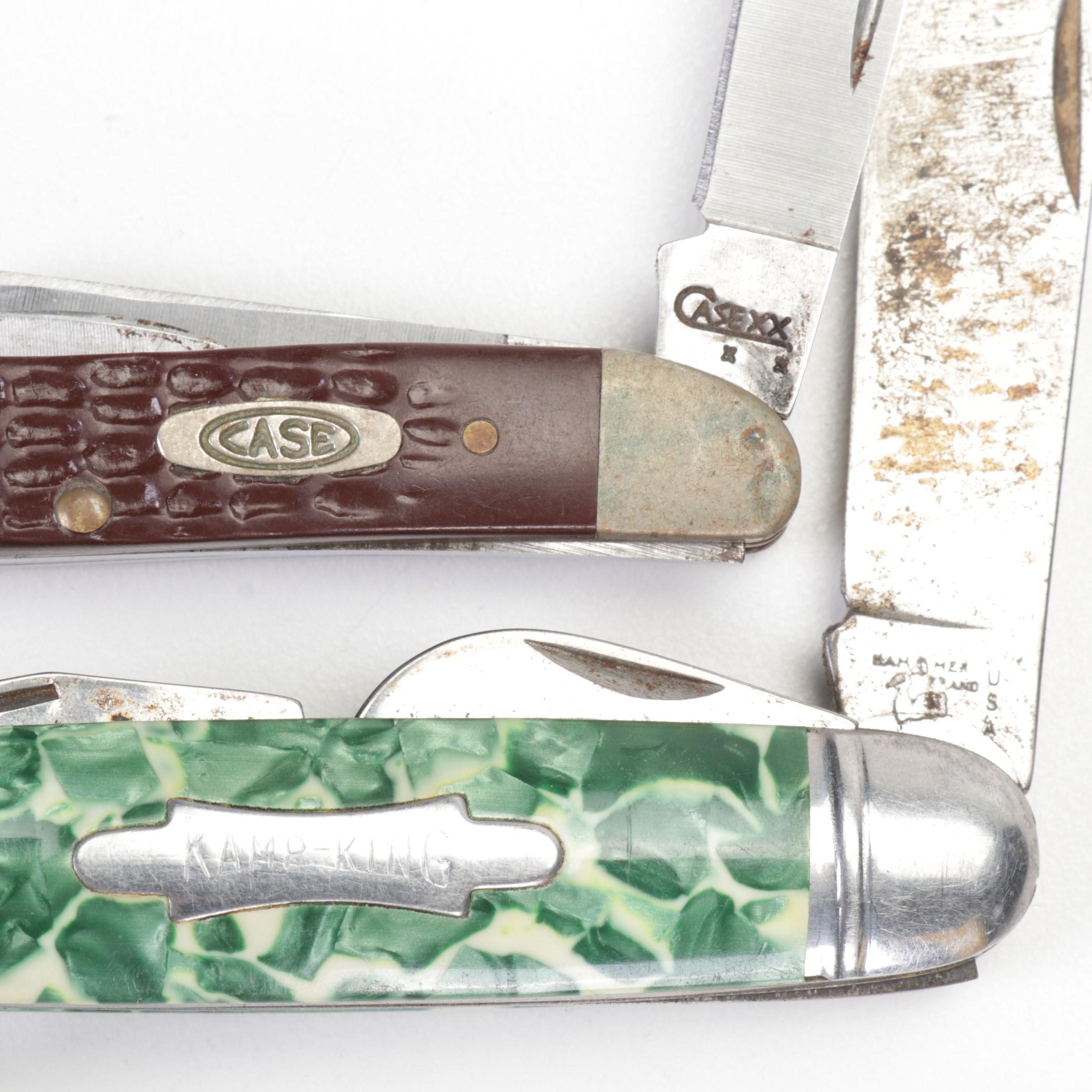 Camco, Russel, Hammer, Klein, and Other Folding Pocket Knife Collection