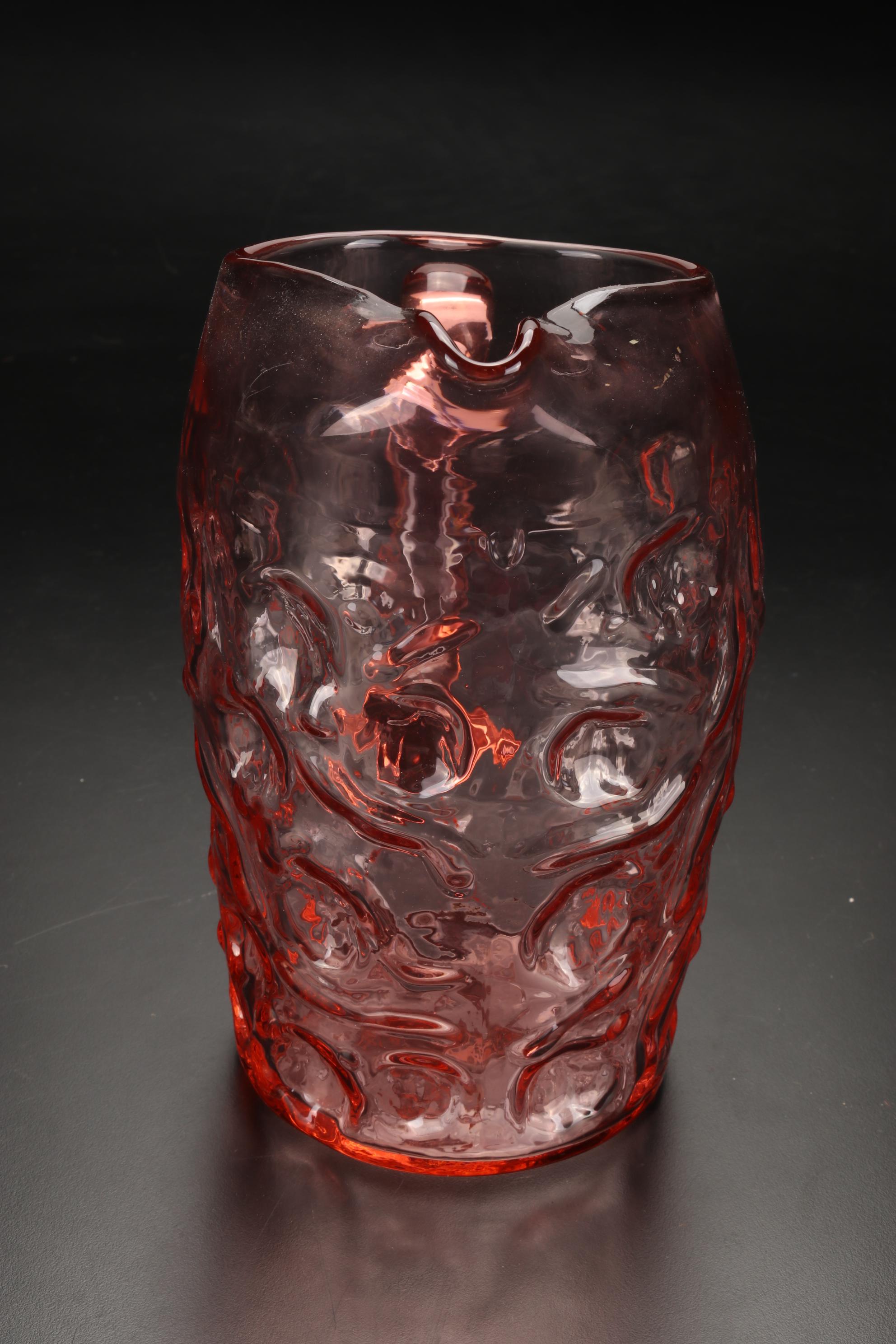Bryce "El Rancho" Pink Goblets, Pitcher and Tableware, 1955-1966
