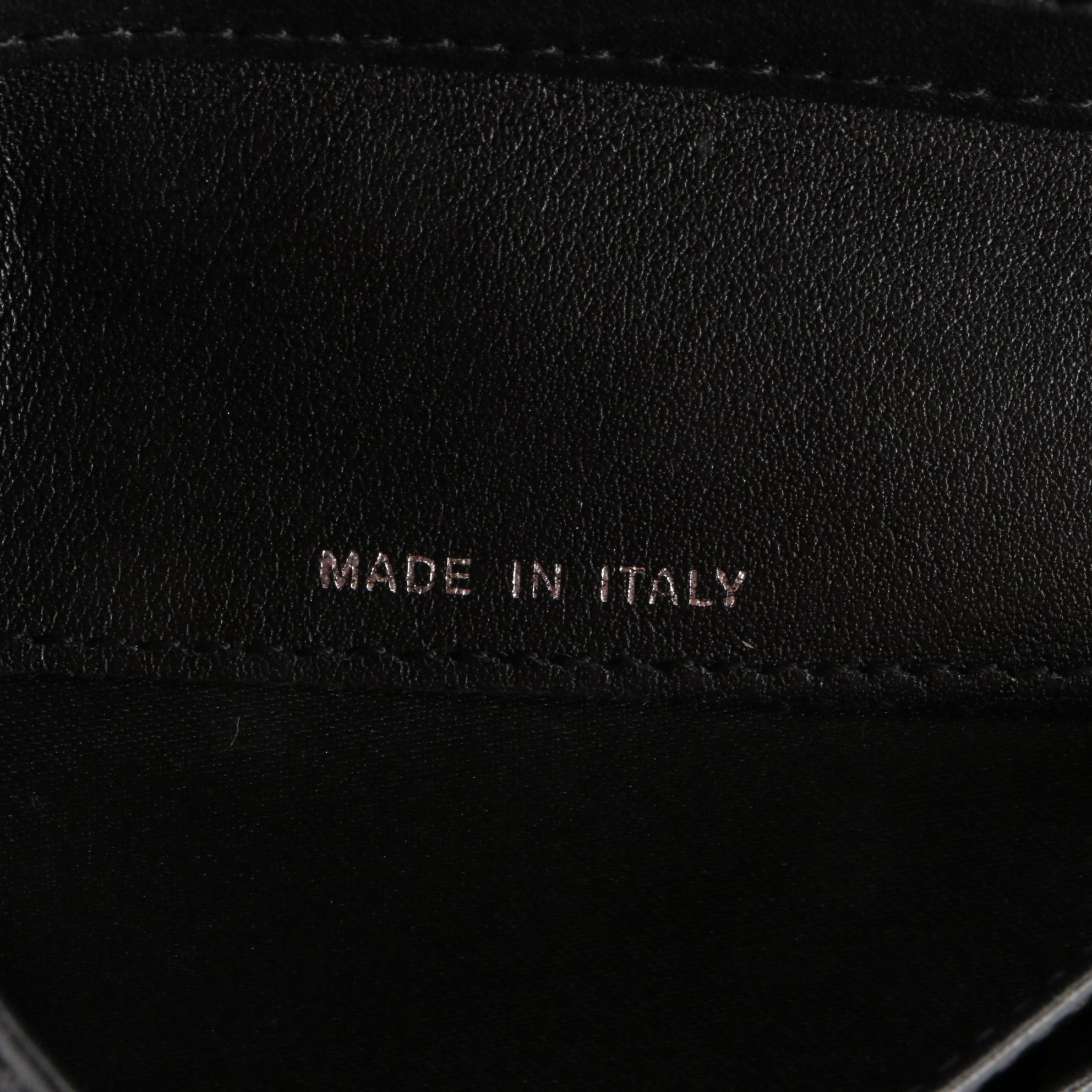 Chanel Camellia Embossed Patent Leather Wallet