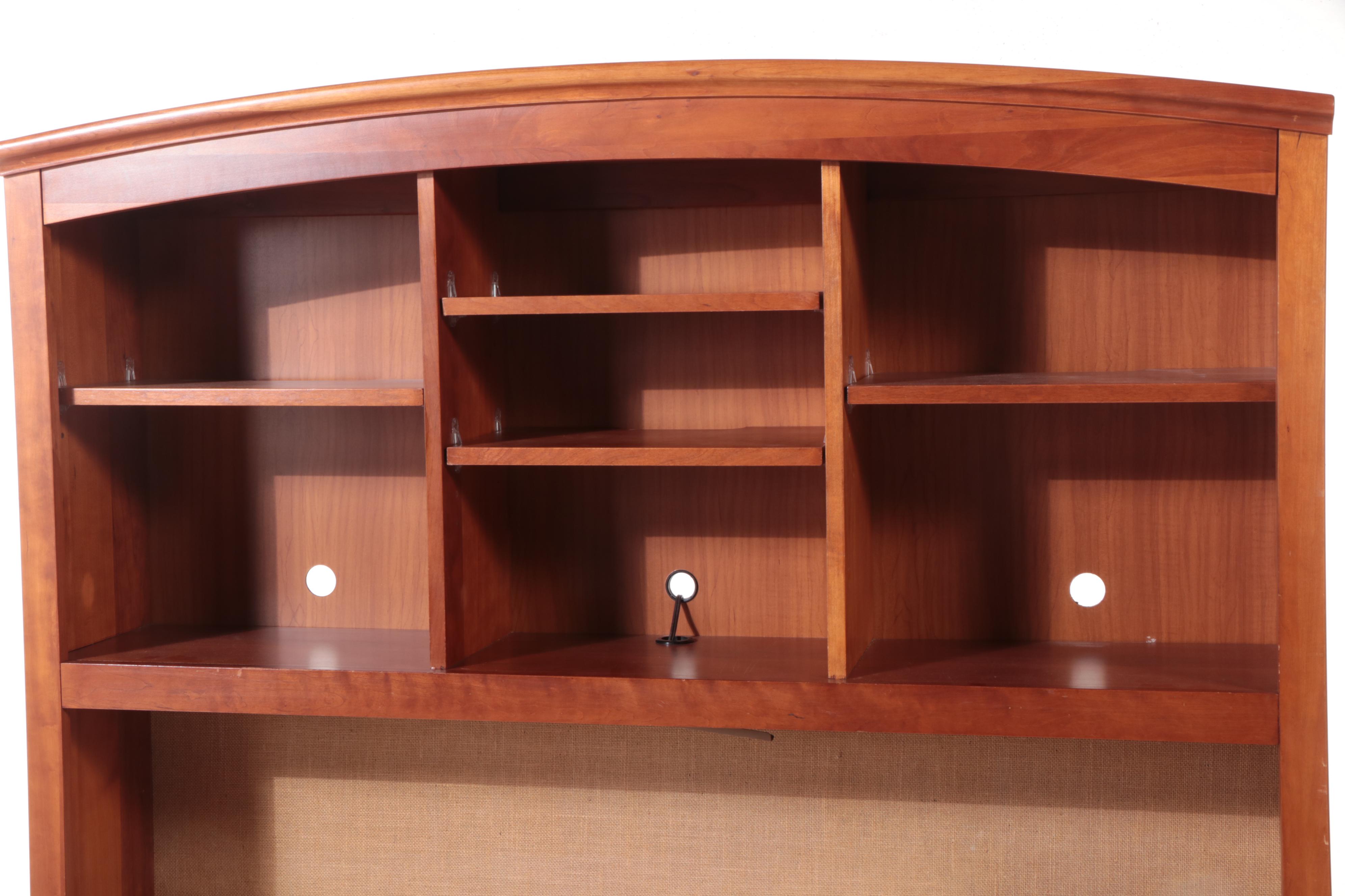 Lexington Furniture Cherrywood Computer Desk with Hutch