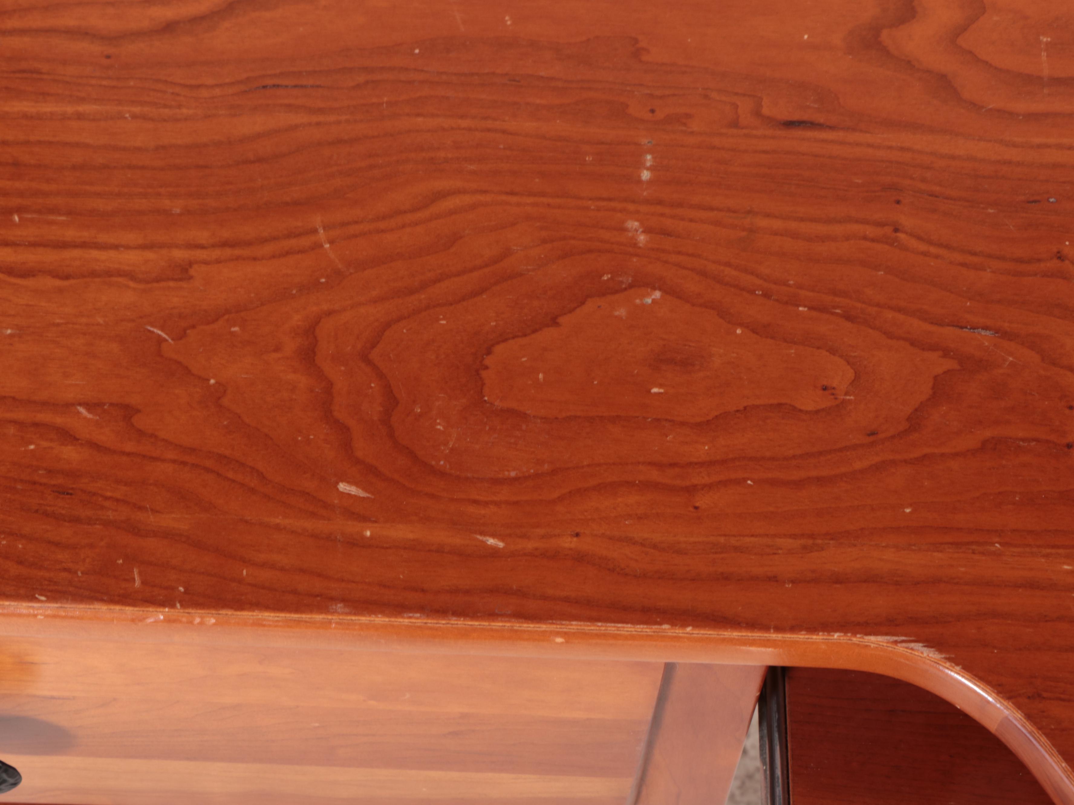 Lexington Furniture Cherrywood Computer Desk with Hutch