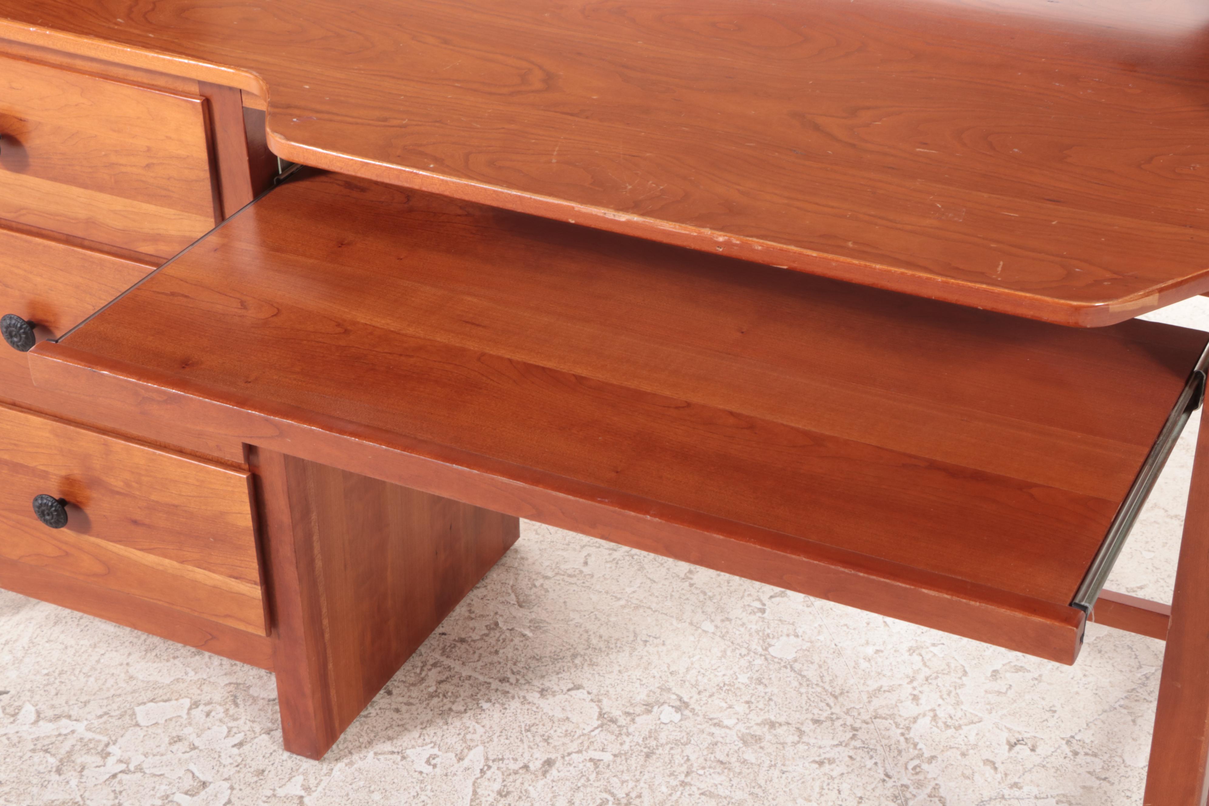 Lexington Furniture Cherrywood Computer Desk with Hutch