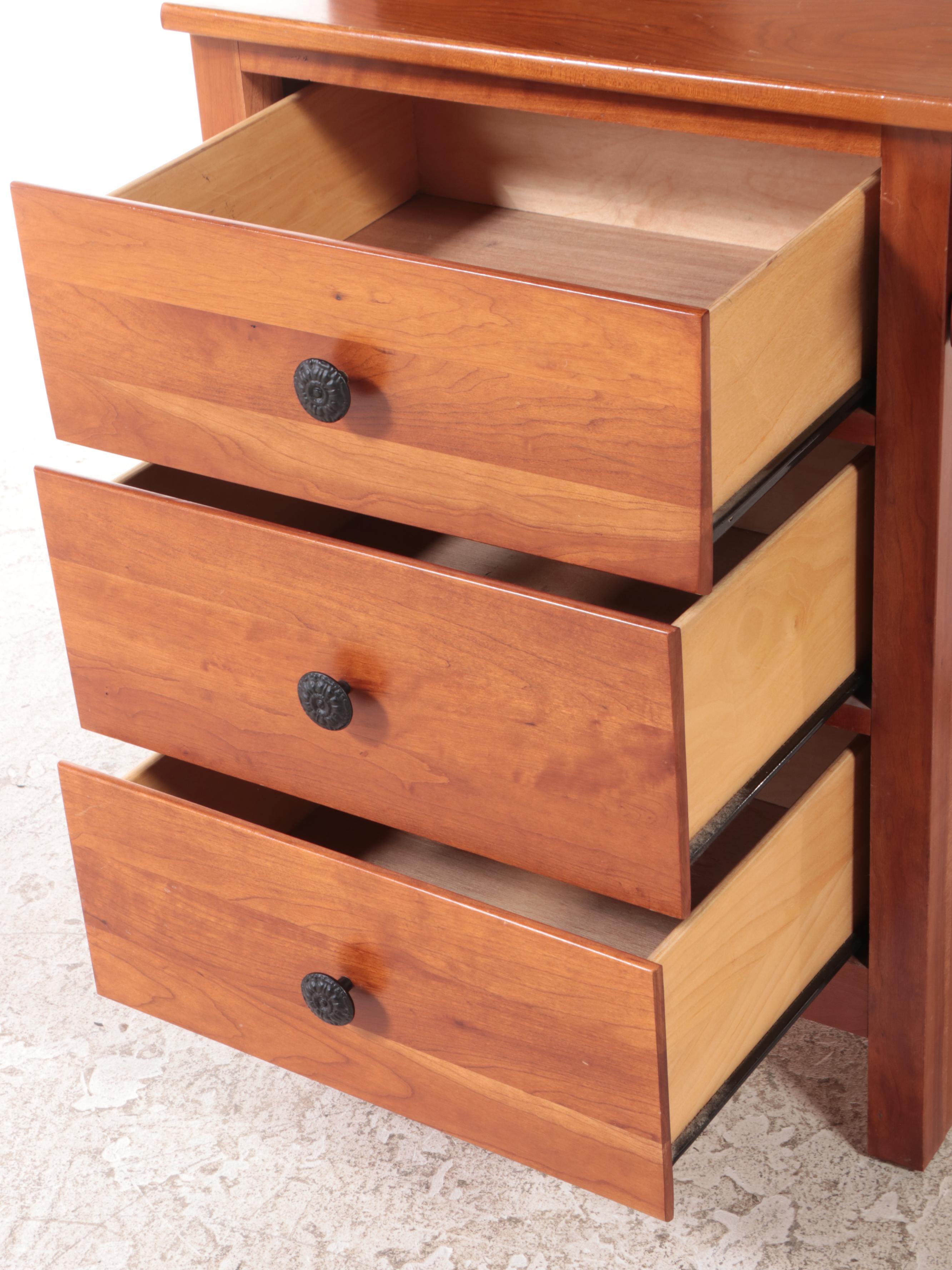 Lexington Furniture Cherrywood Computer Desk with Hutch