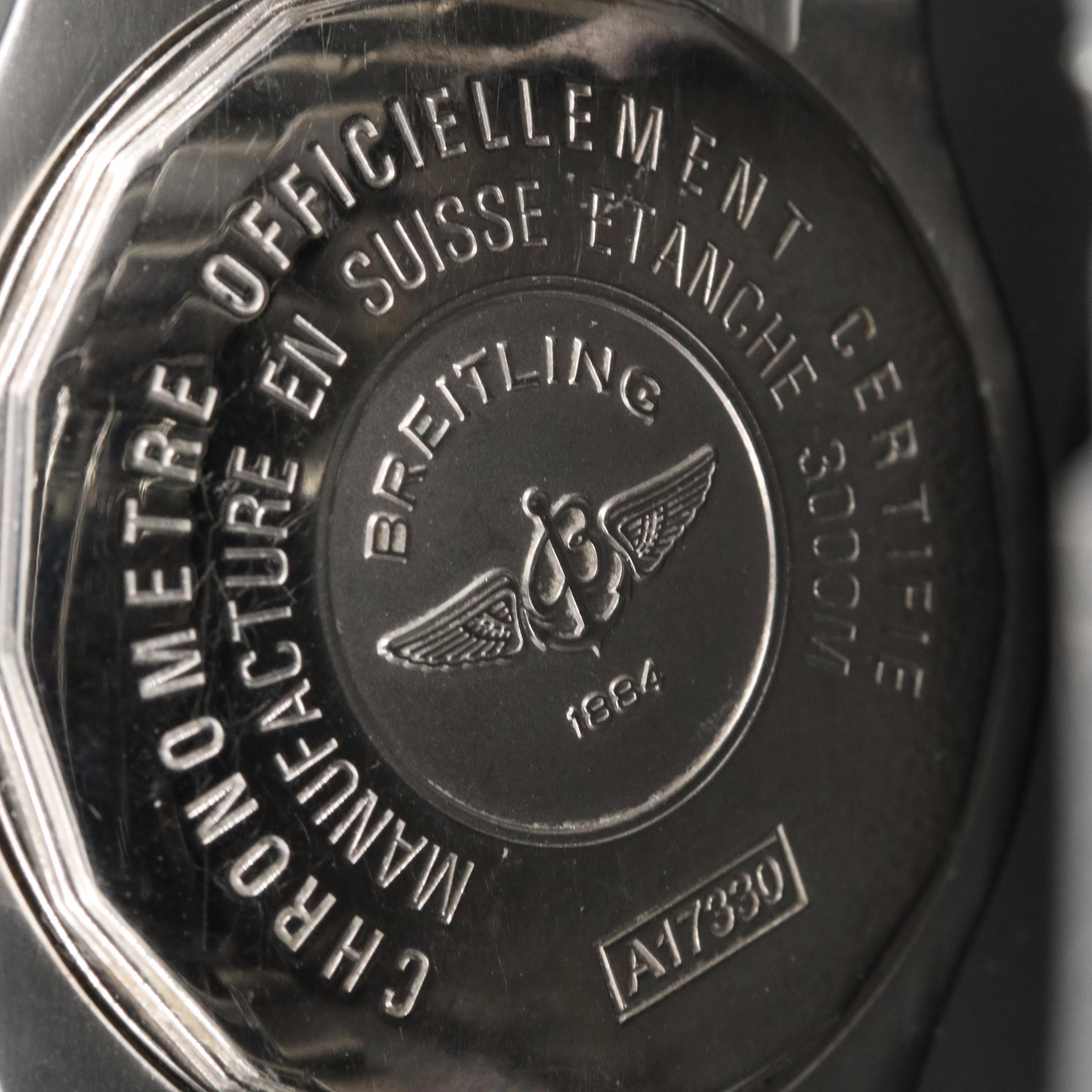 Breitling Avenger Seawolf Stainless Steel Watch