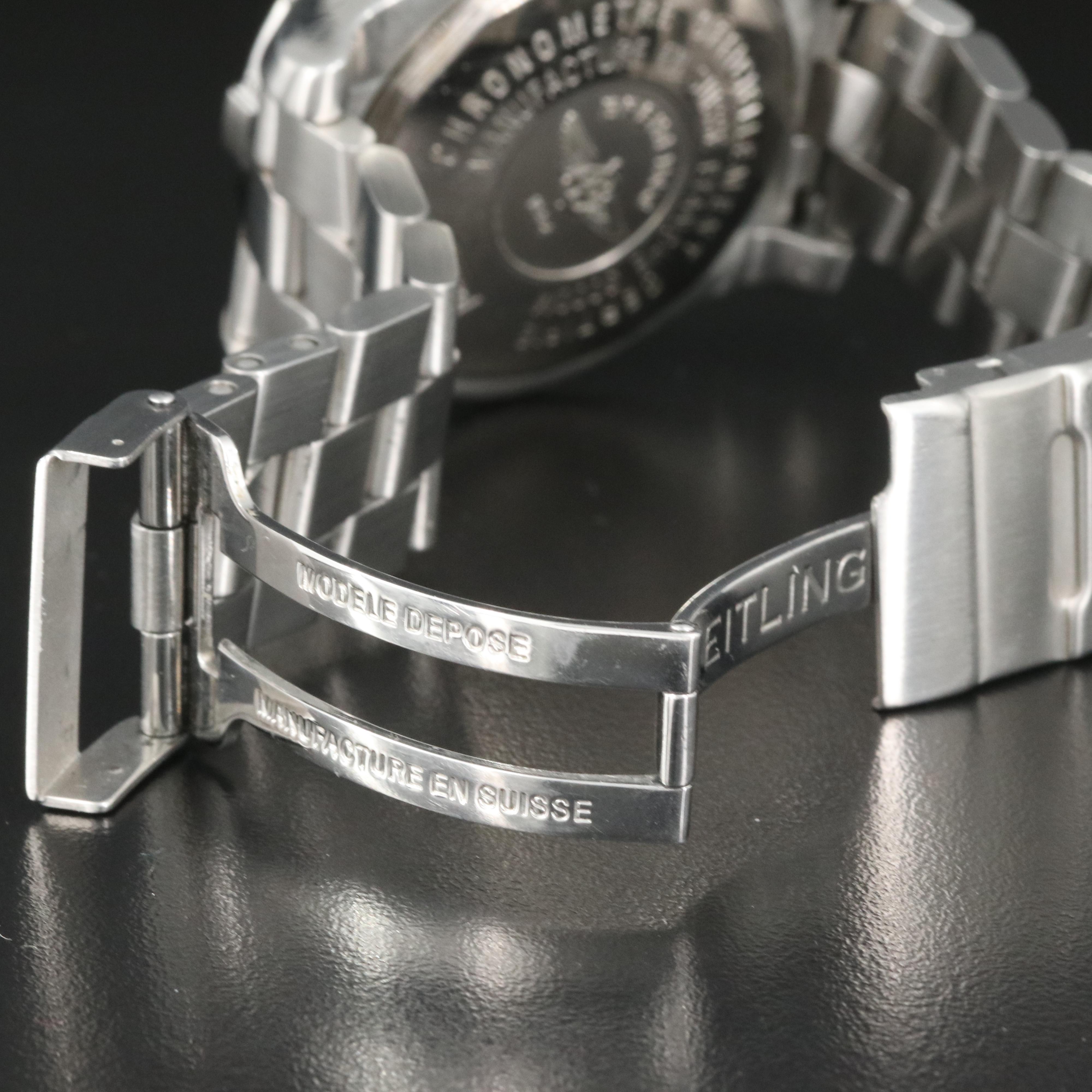 Breitling Avenger Seawolf Stainless Steel Watch