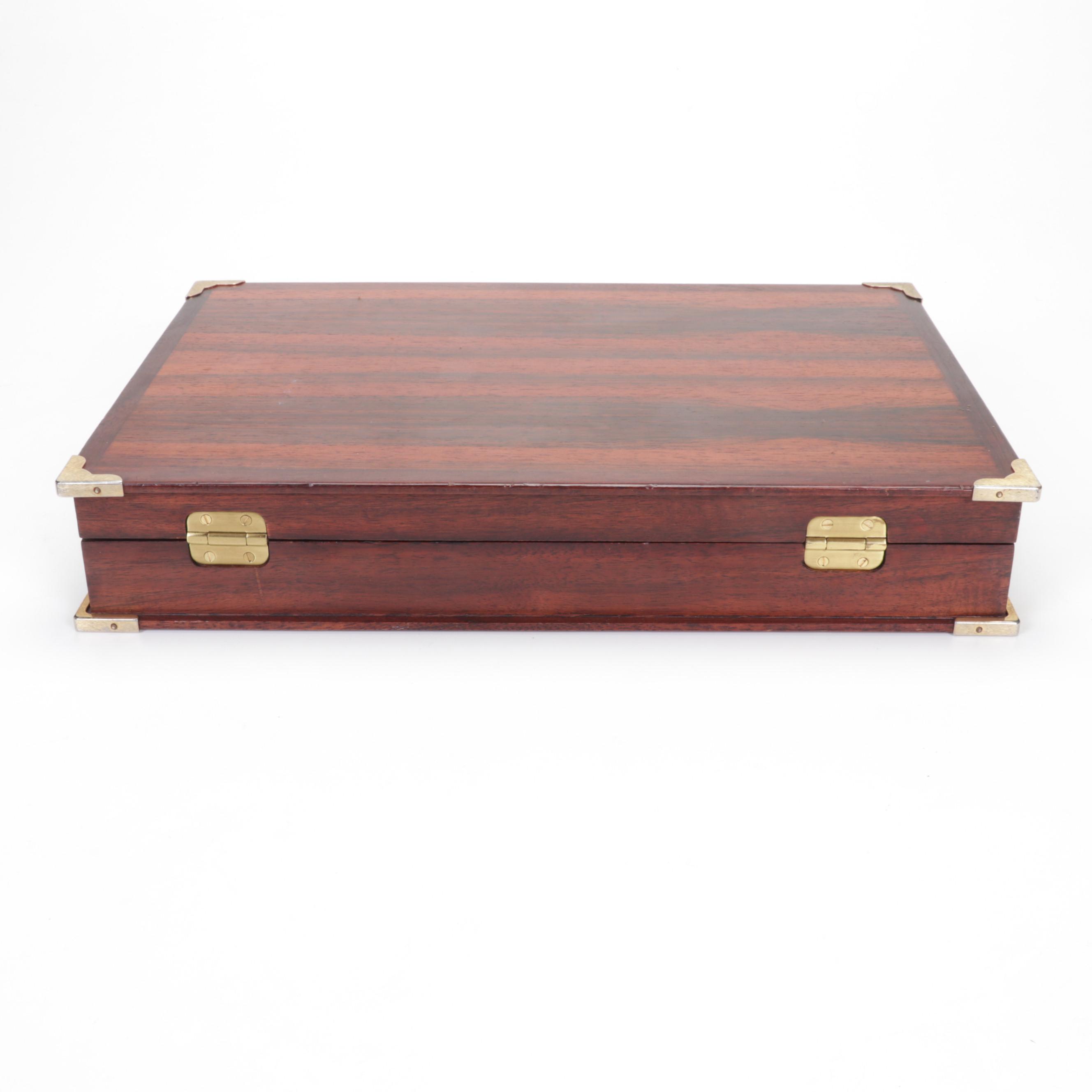 Jeffrey Benjamin Wooden Briefcase, Russell Green River Utensils, and More