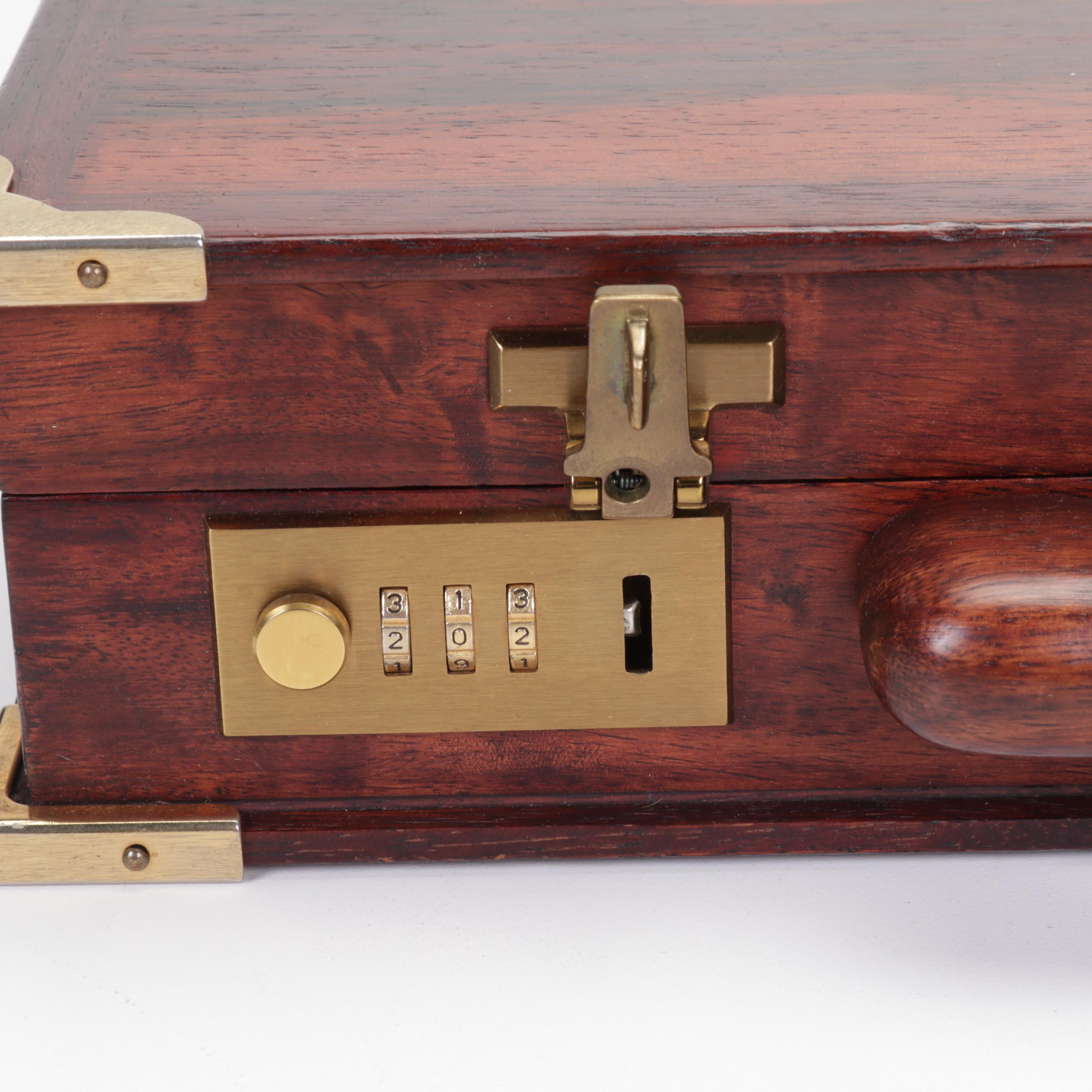 Jeffrey Benjamin Wooden Briefcase, Russell Green River Utensils, and More