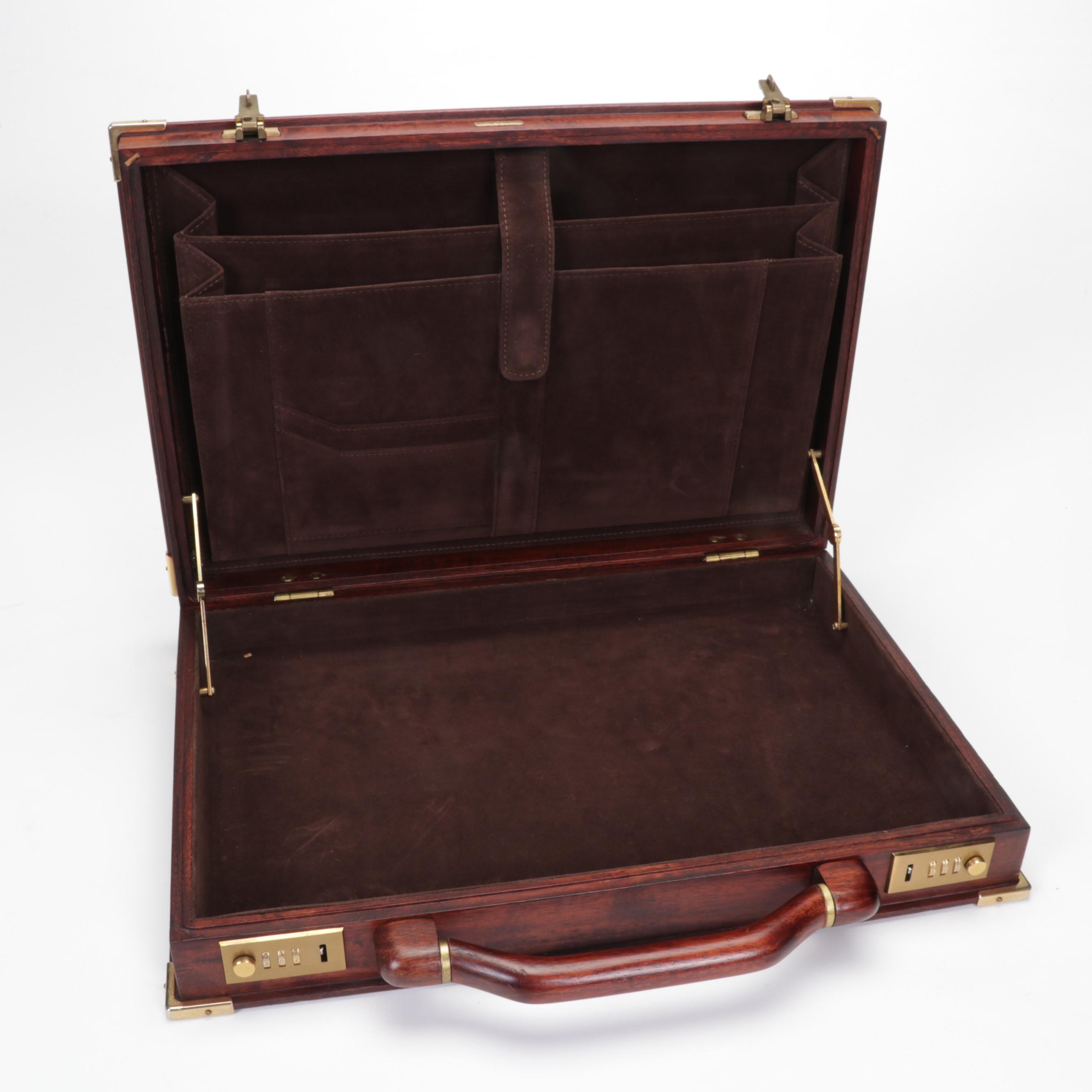 Jeffrey Benjamin Wooden Briefcase, Russell Green River Utensils, and More