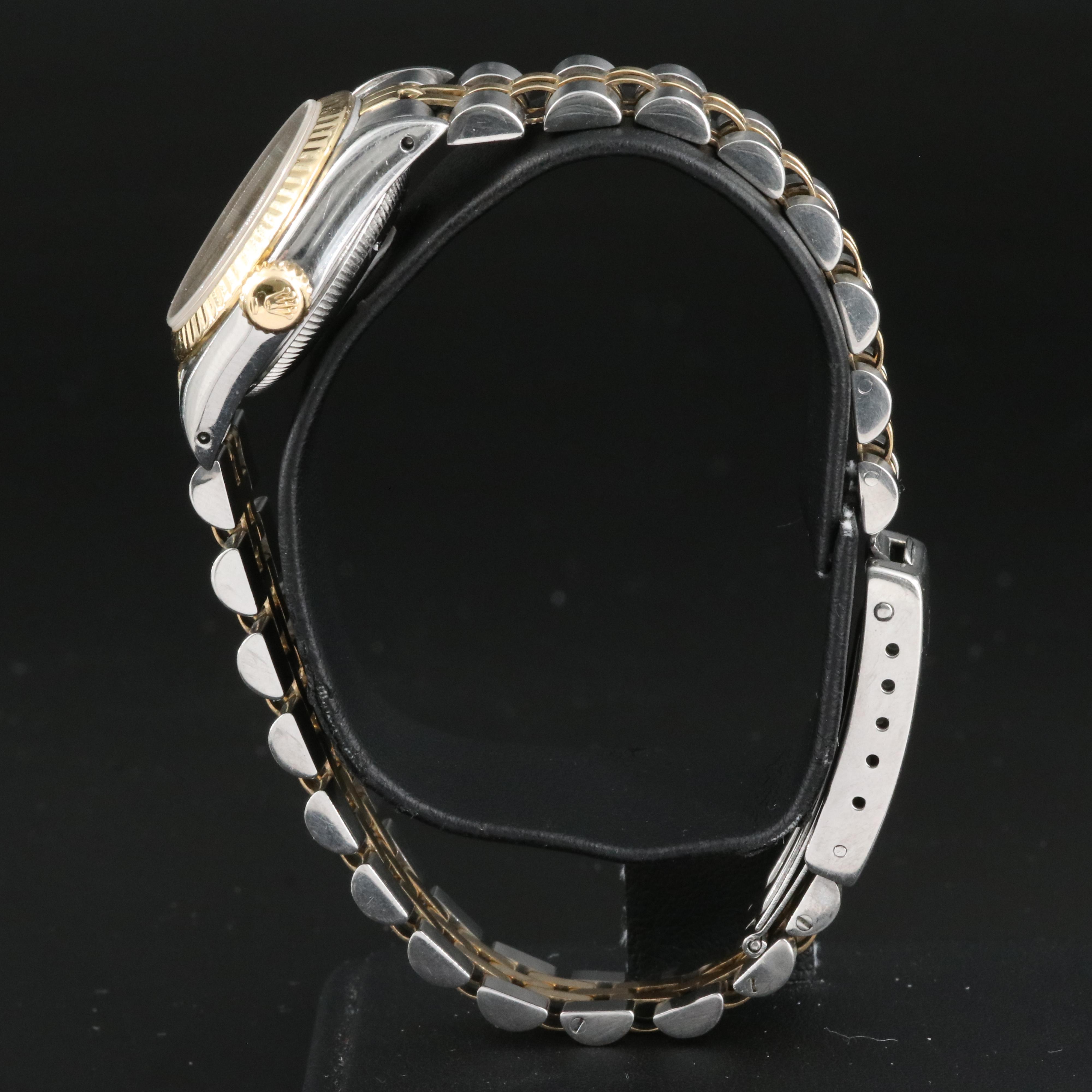 1986 Rolex Oyster Perpetual 18K and Stainless Steel Watch