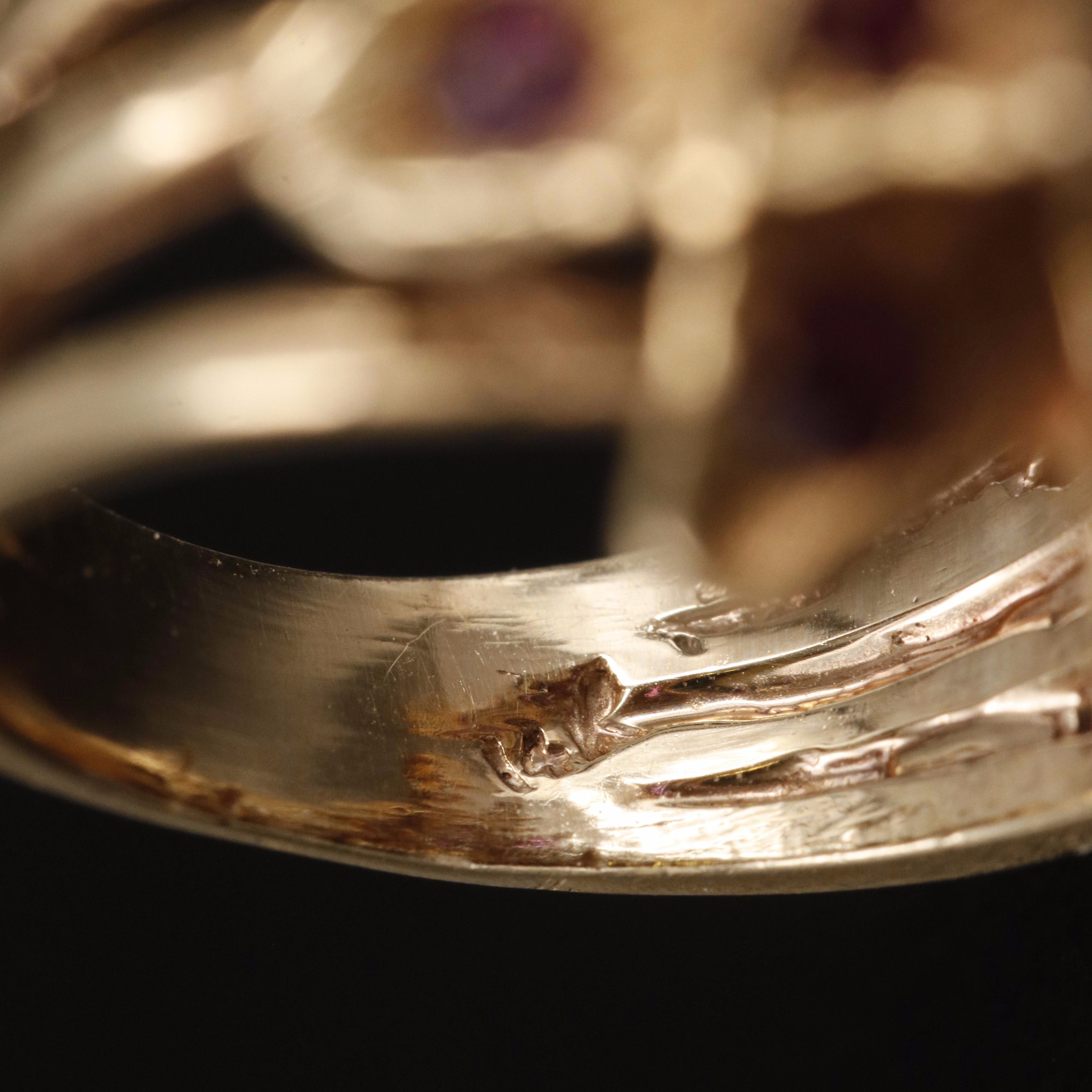 1960s 14K Ruby Princess Ring