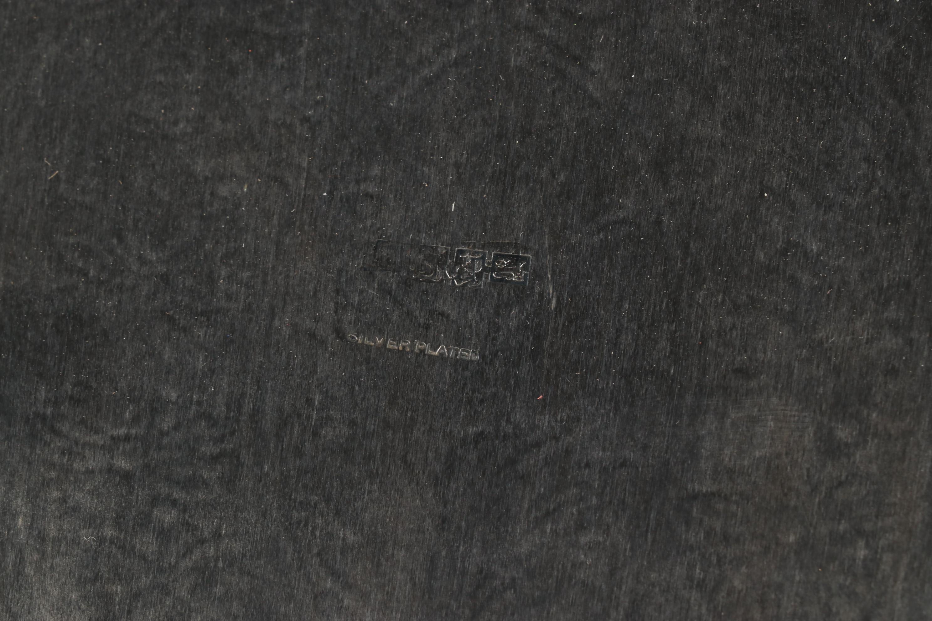 Wallace "Colonial" Silver Plate Six-Piece Tea Service and Other Tray