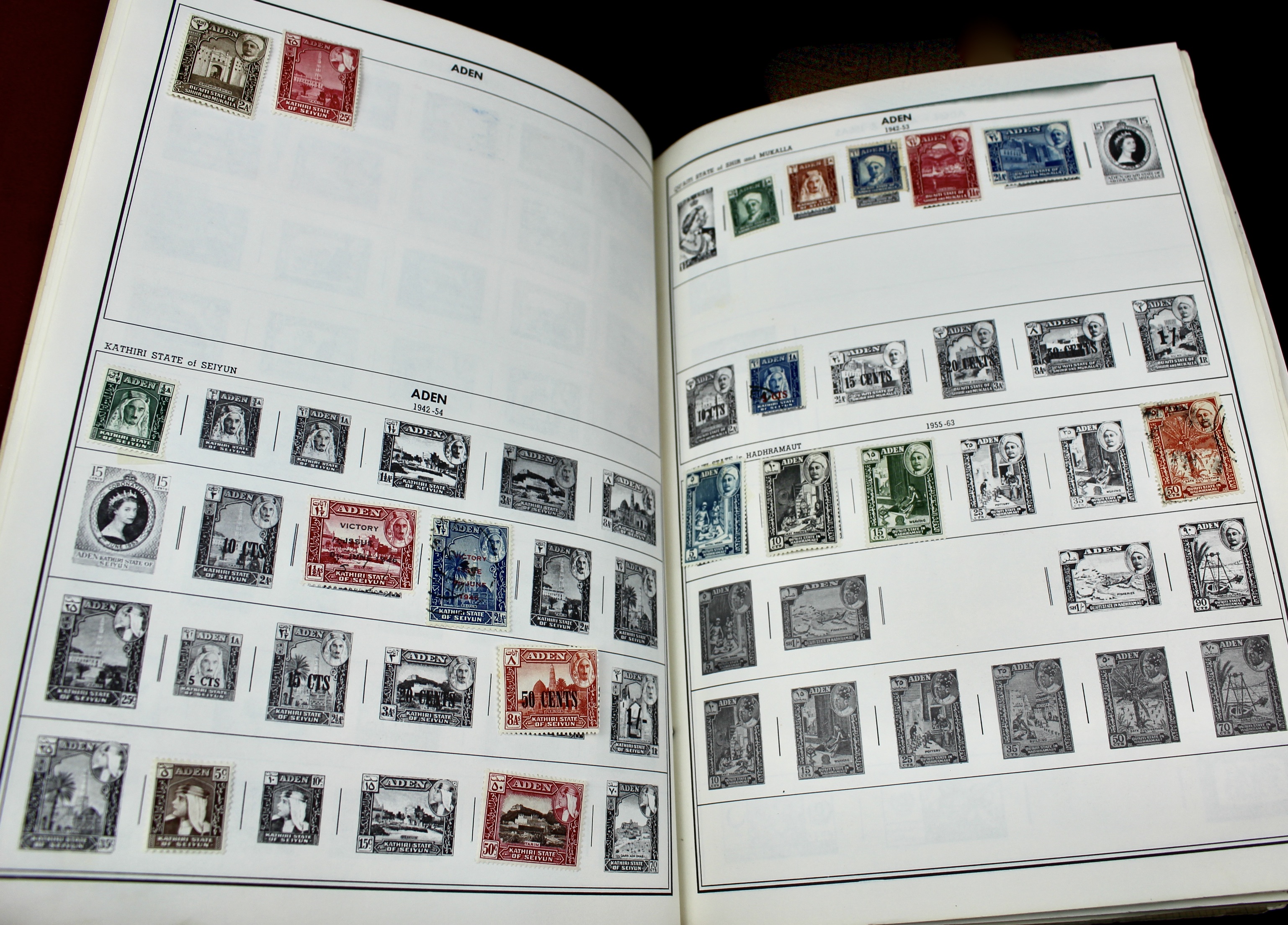 Gigantic Citation Postage Stamp Album