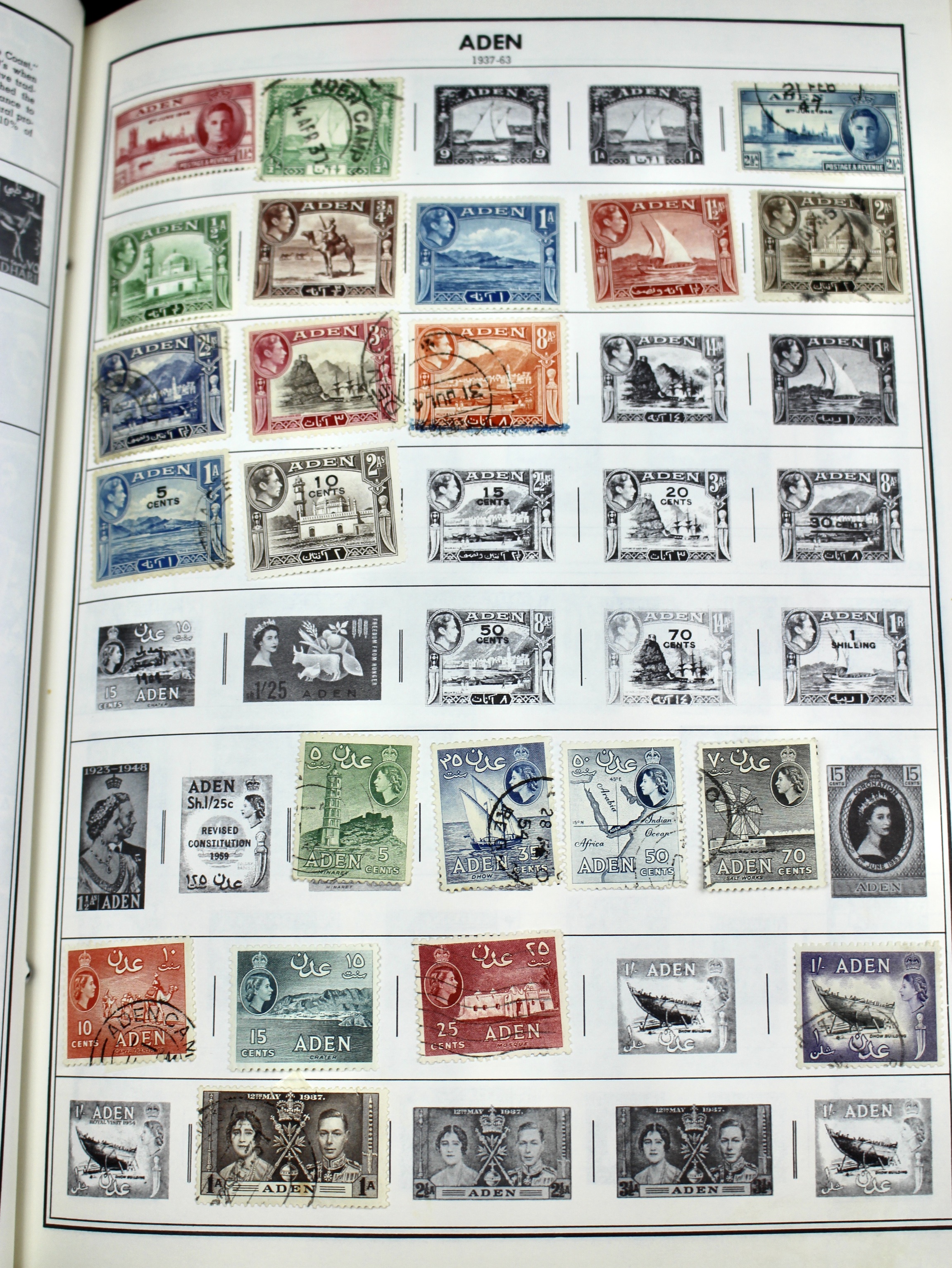 Gigantic Citation Postage Stamp Album