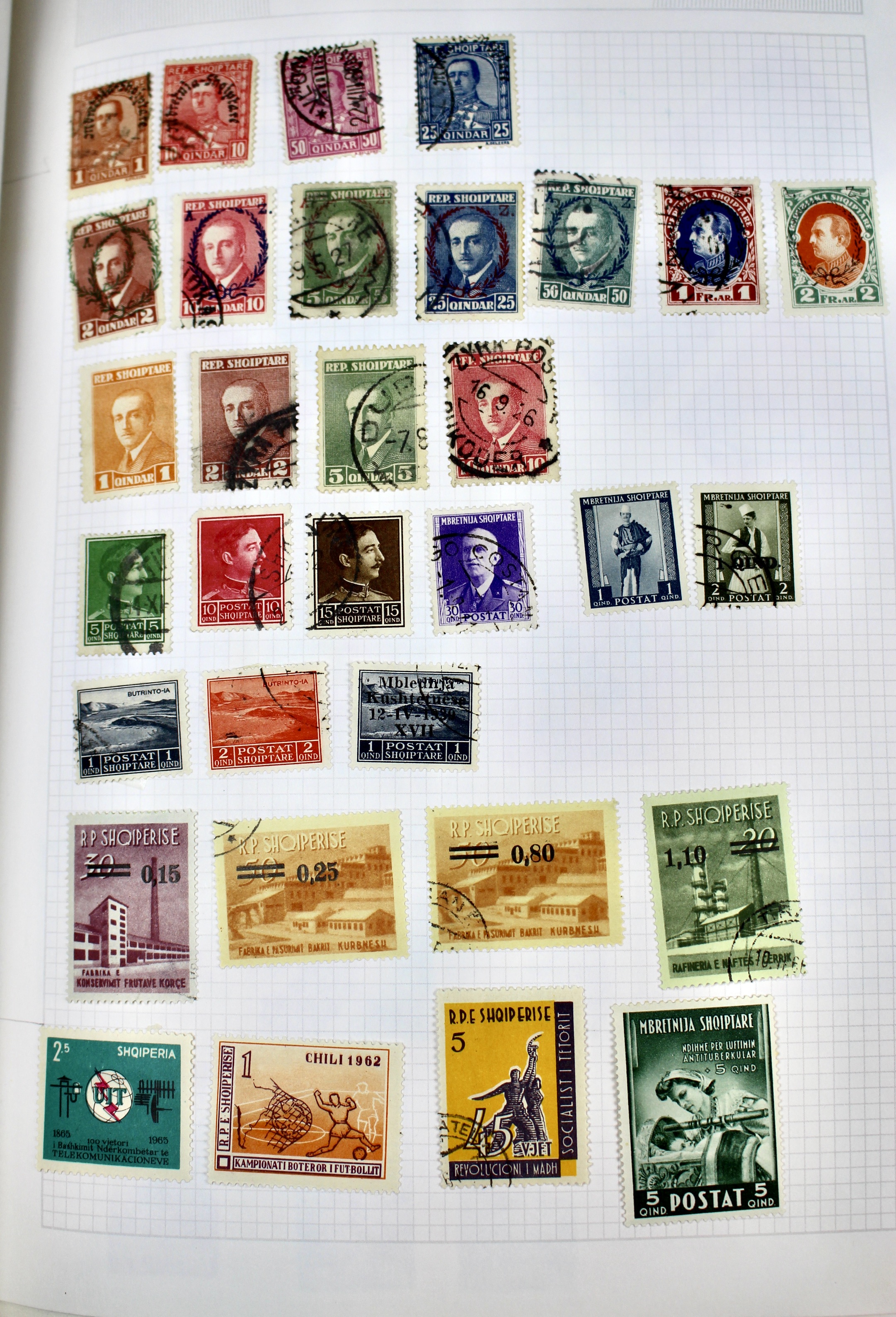 Gigantic Citation Postage Stamp Album