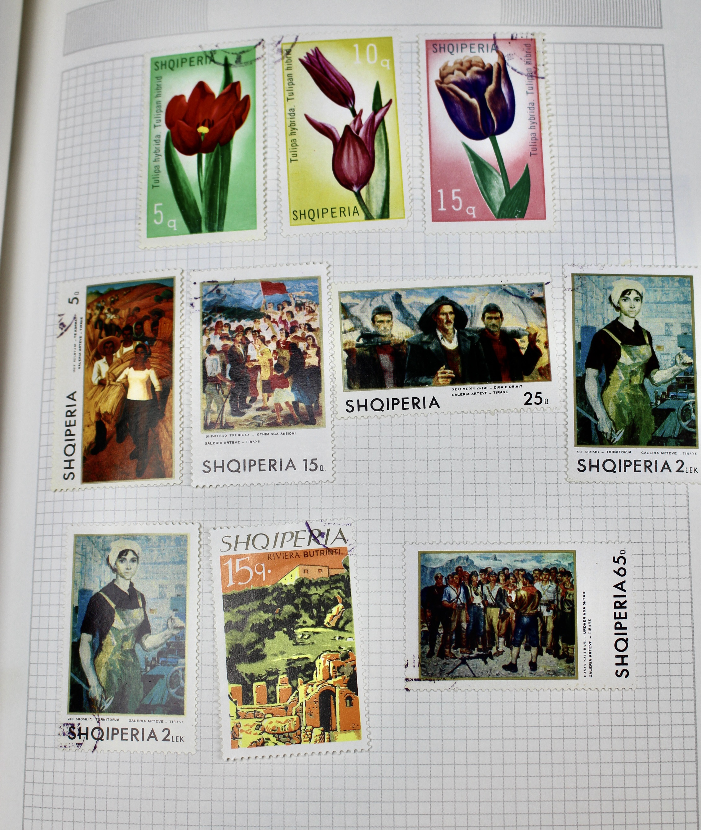 Gigantic Citation Postage Stamp Album