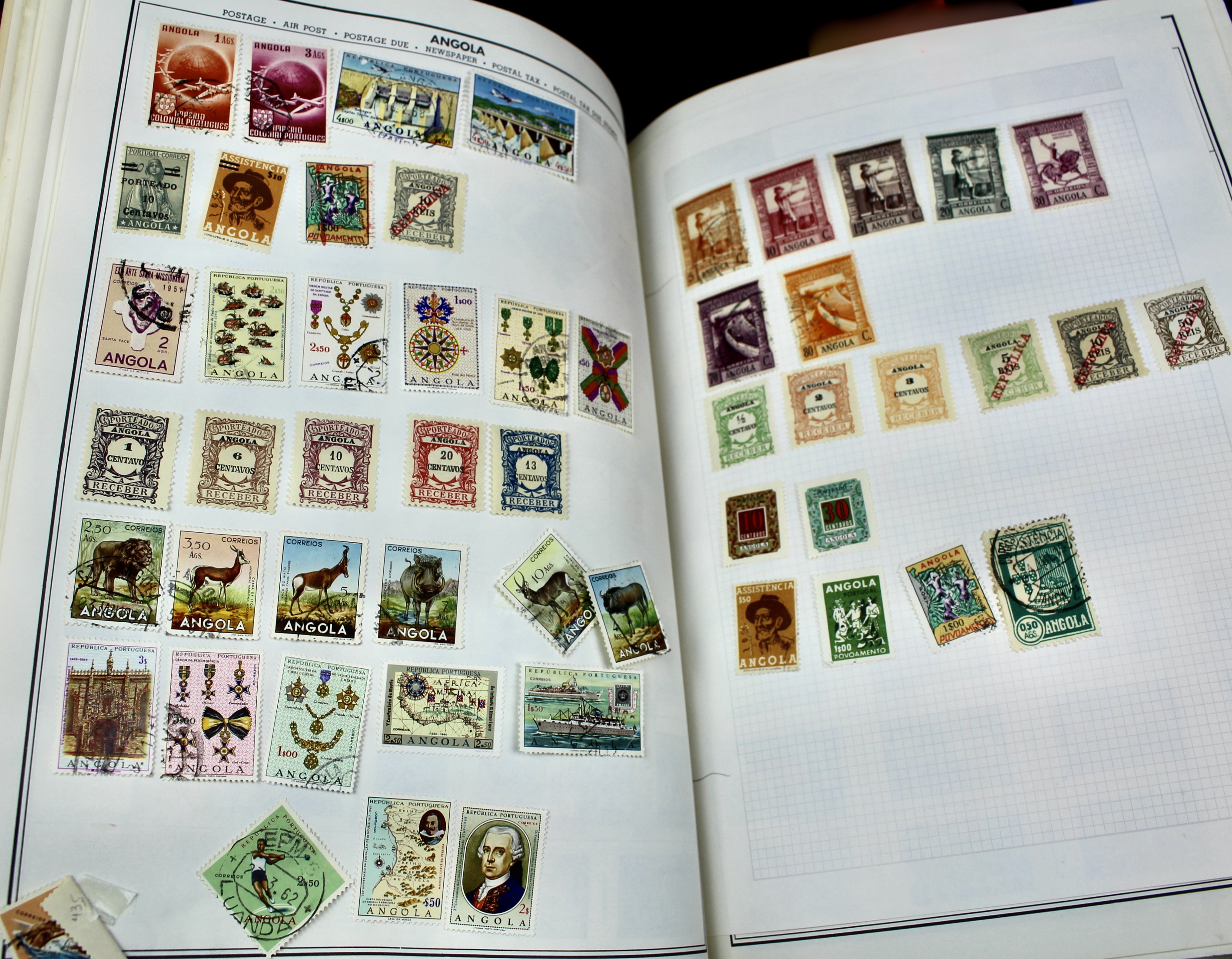 Gigantic Citation Postage Stamp Album
