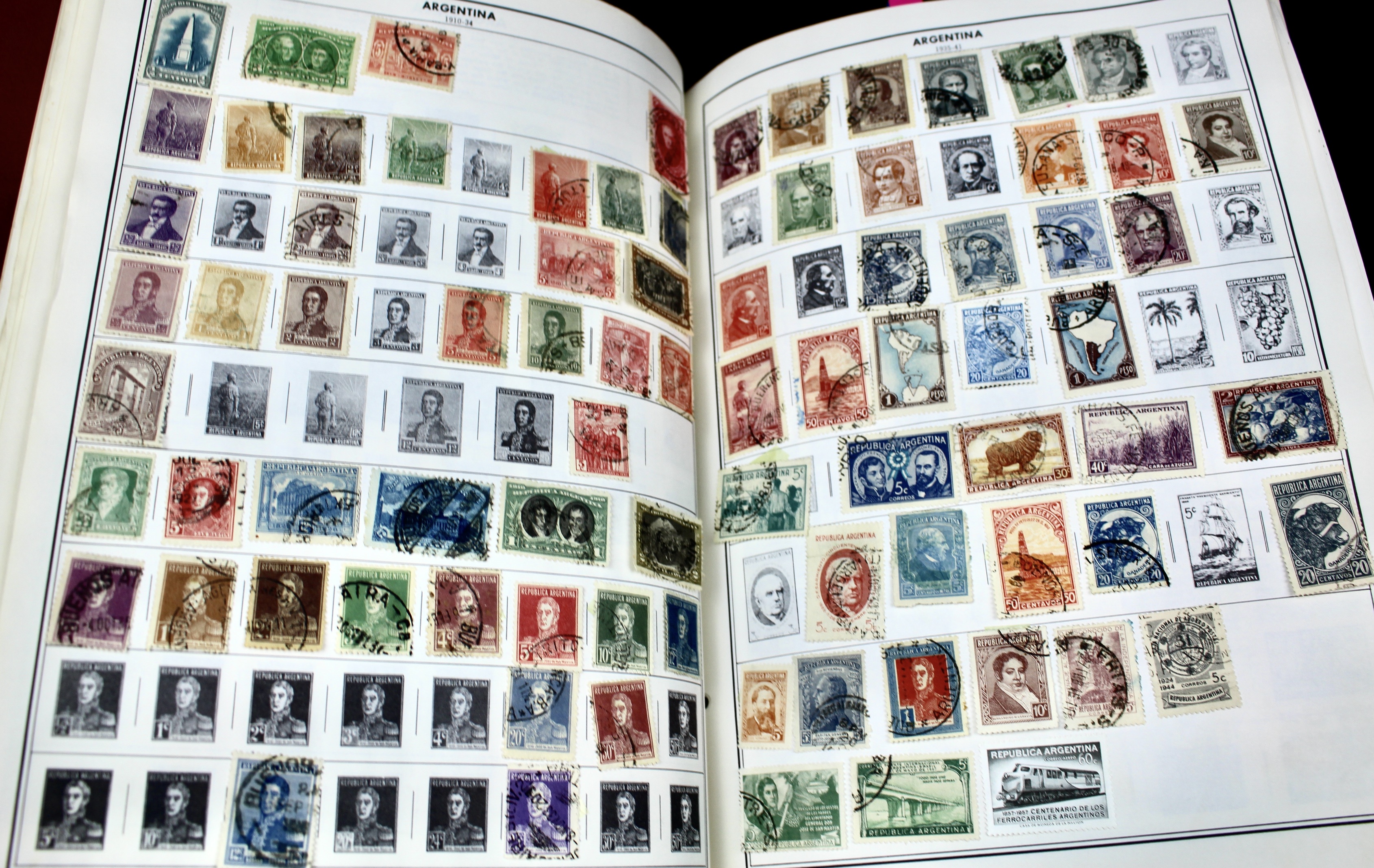 Gigantic Citation Postage Stamp Album