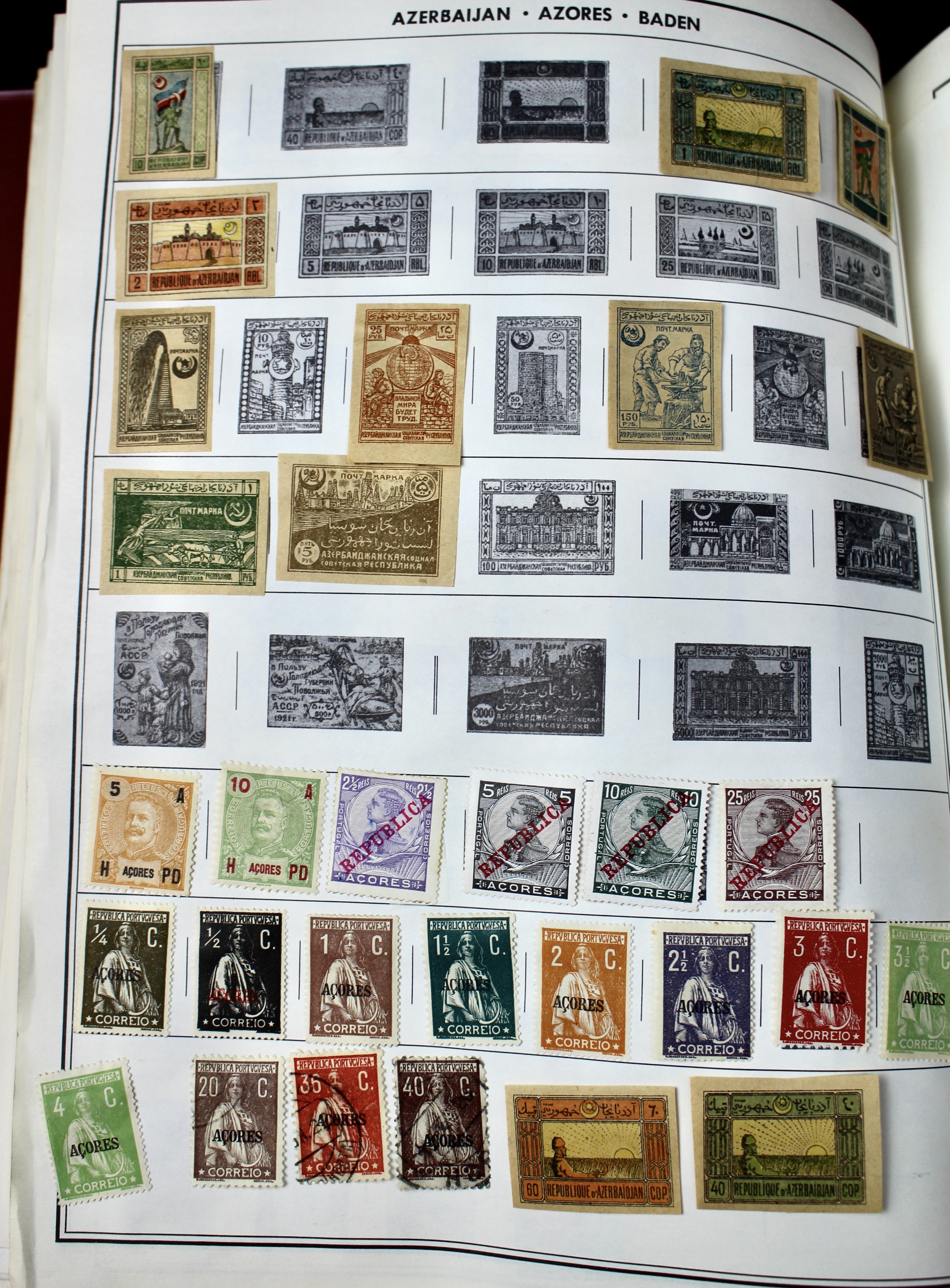 Gigantic Citation Postage Stamp Album