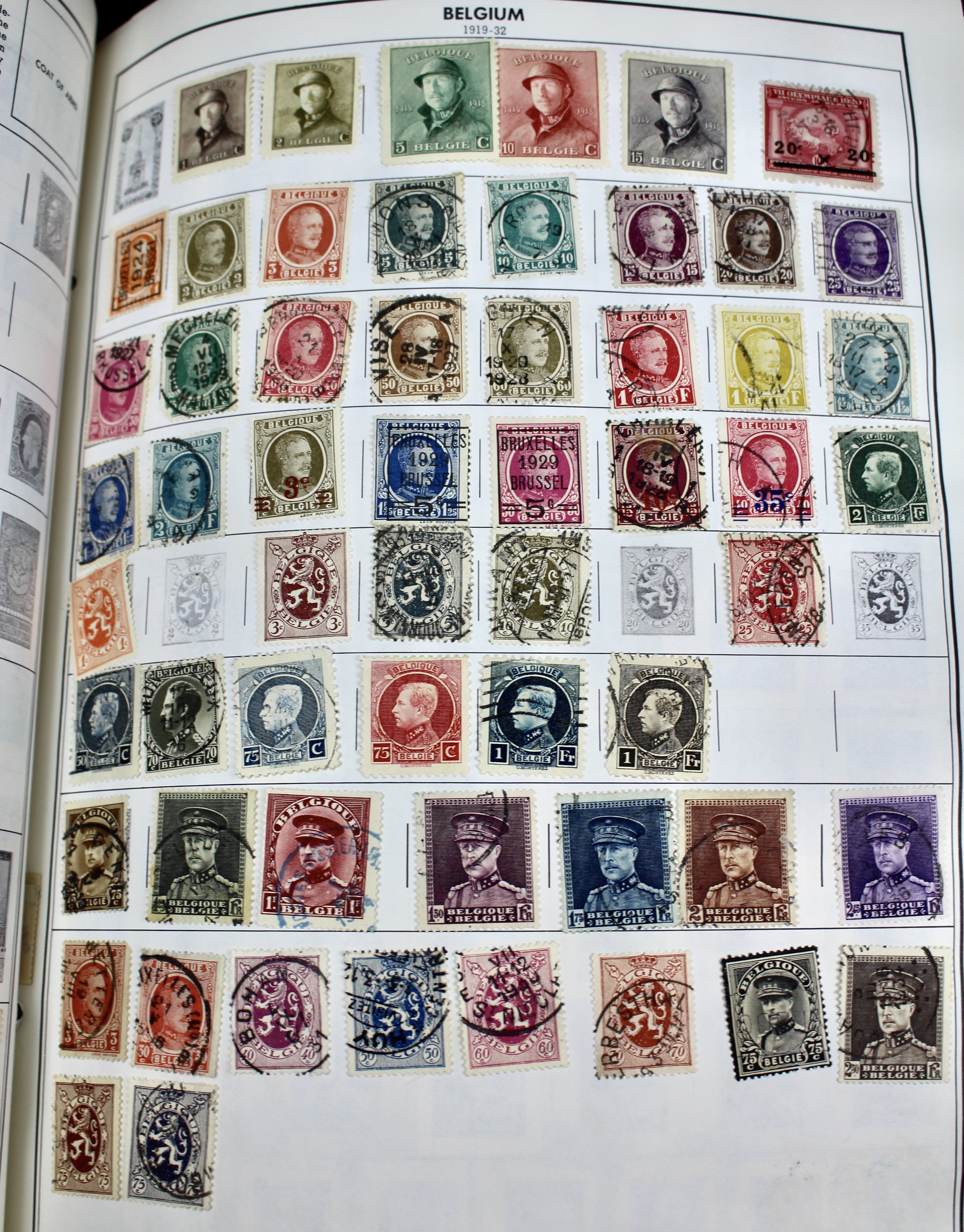 Gigantic Citation Postage Stamp Album