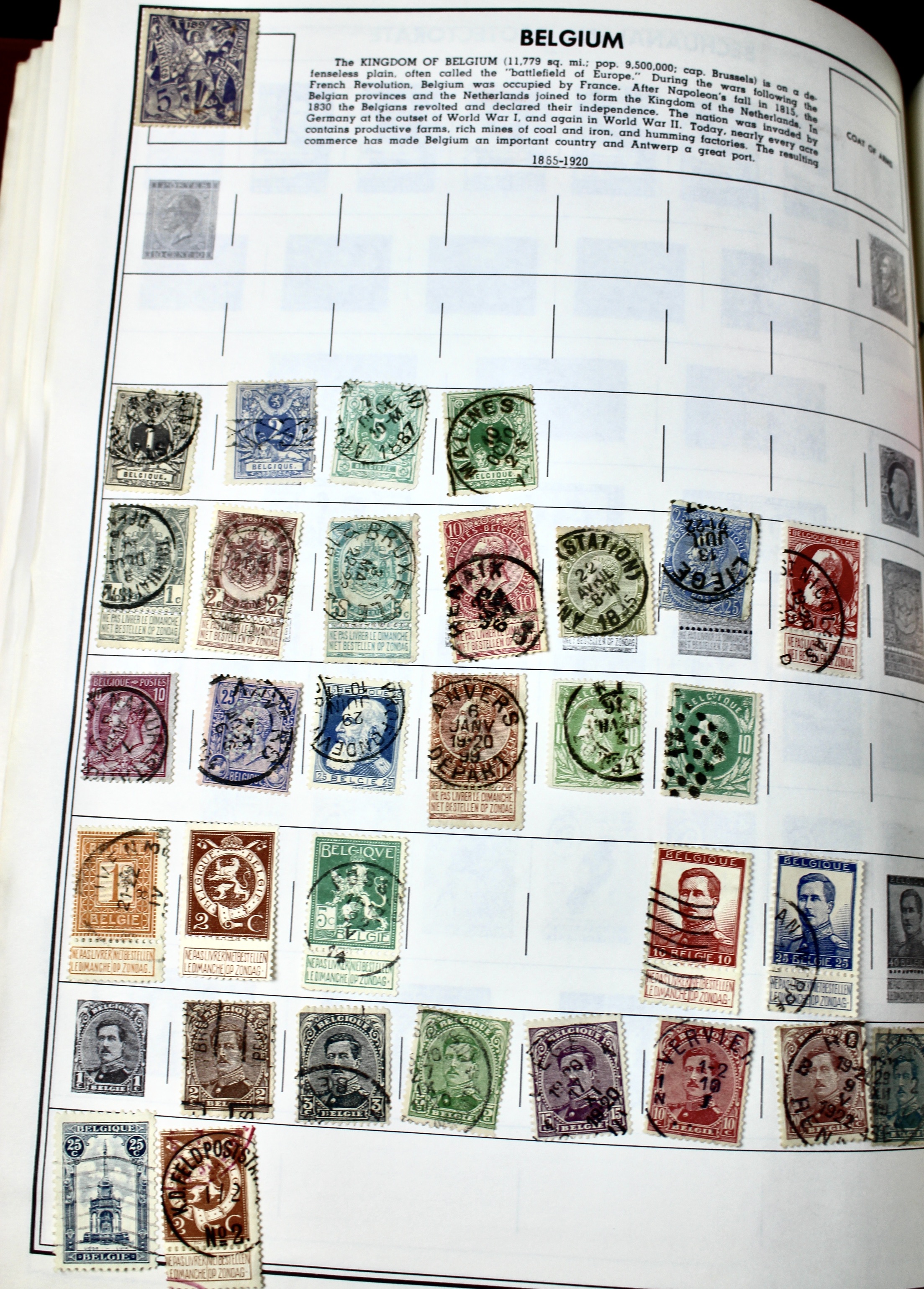 Gigantic Citation Postage Stamp Album