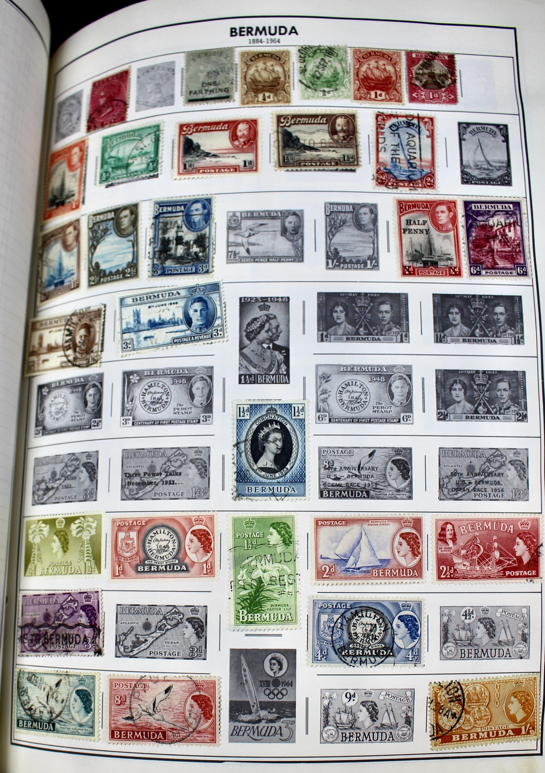 Gigantic Citation Postage Stamp Album