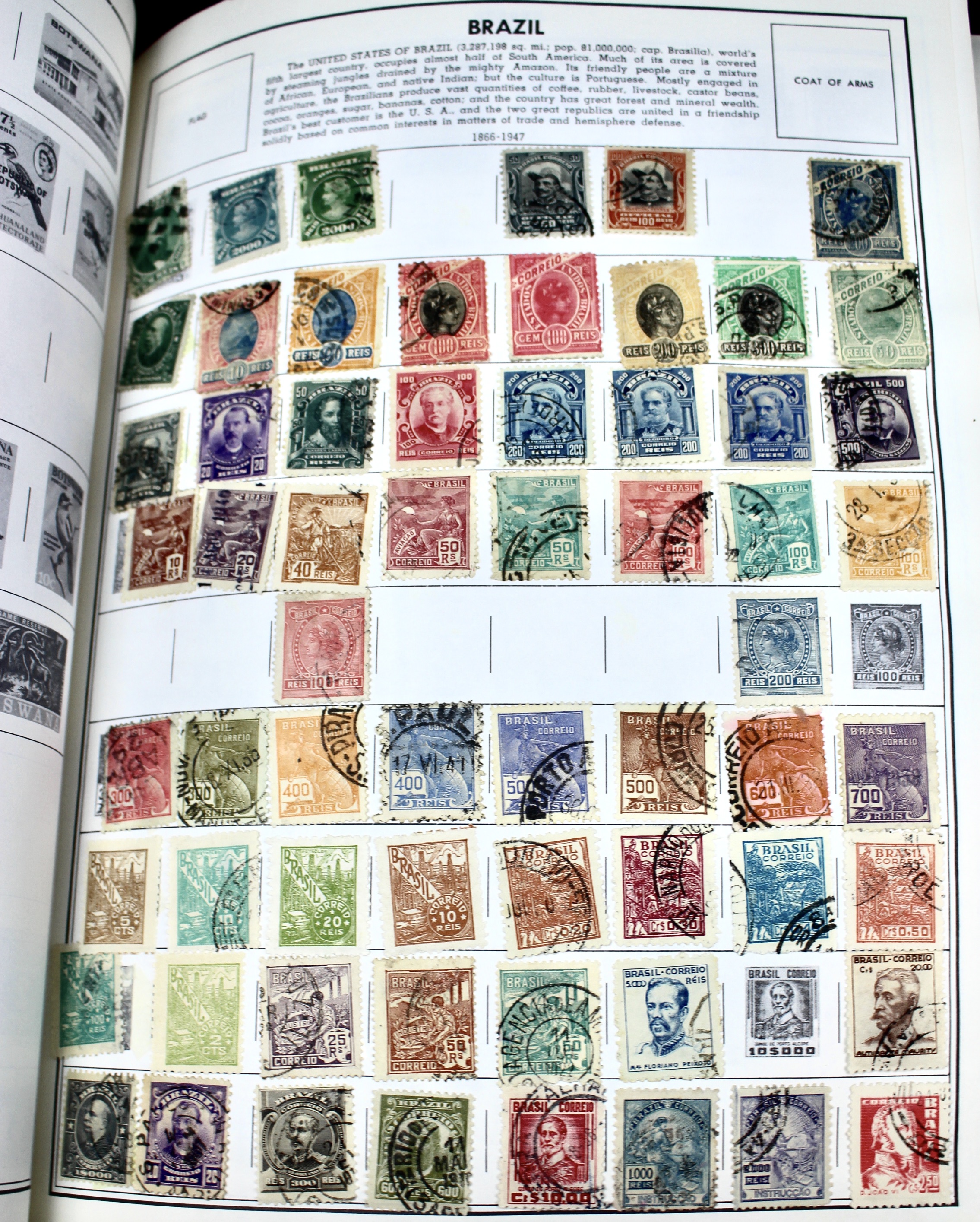 Gigantic Citation Postage Stamp Album