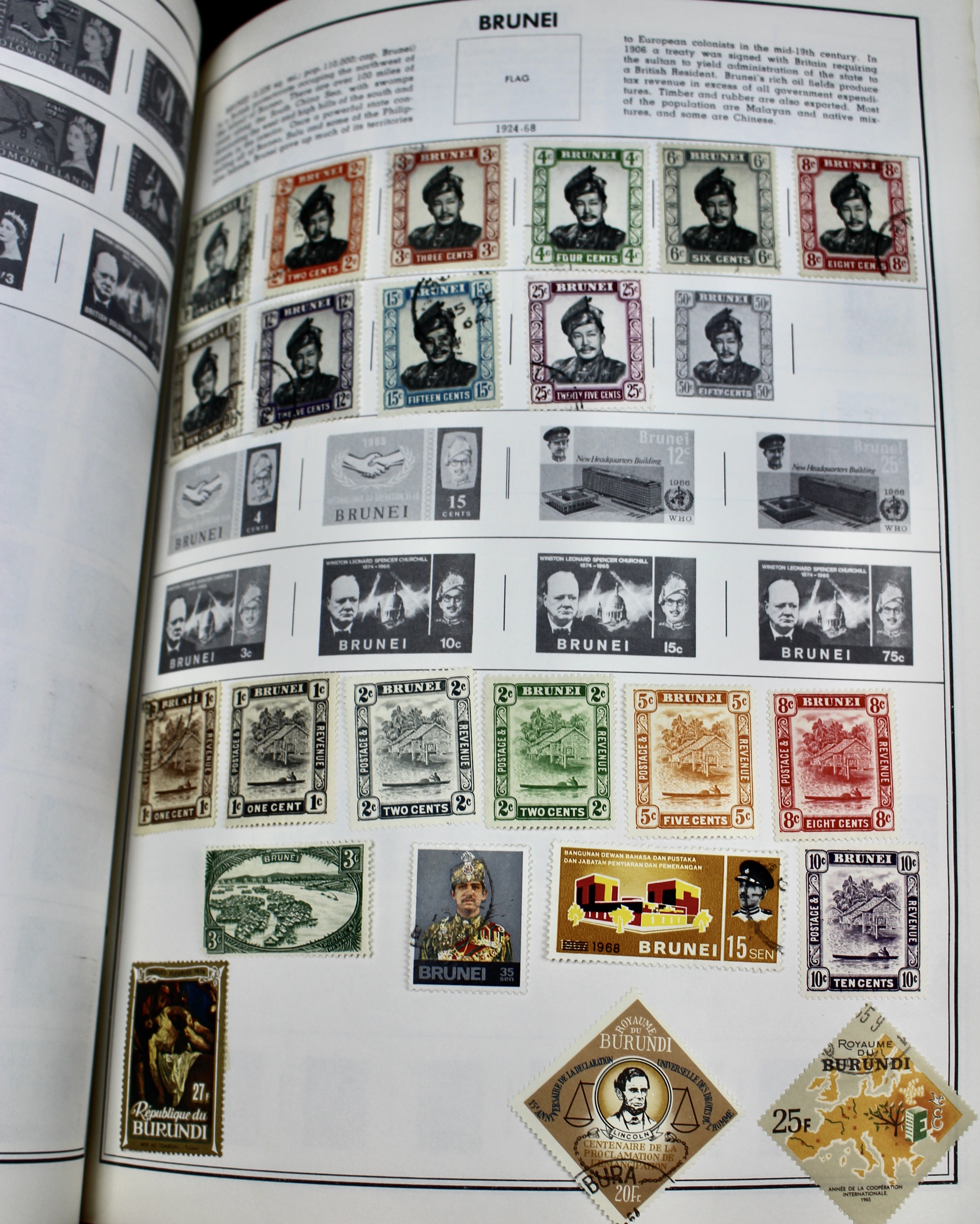 Gigantic Citation Postage Stamp Album