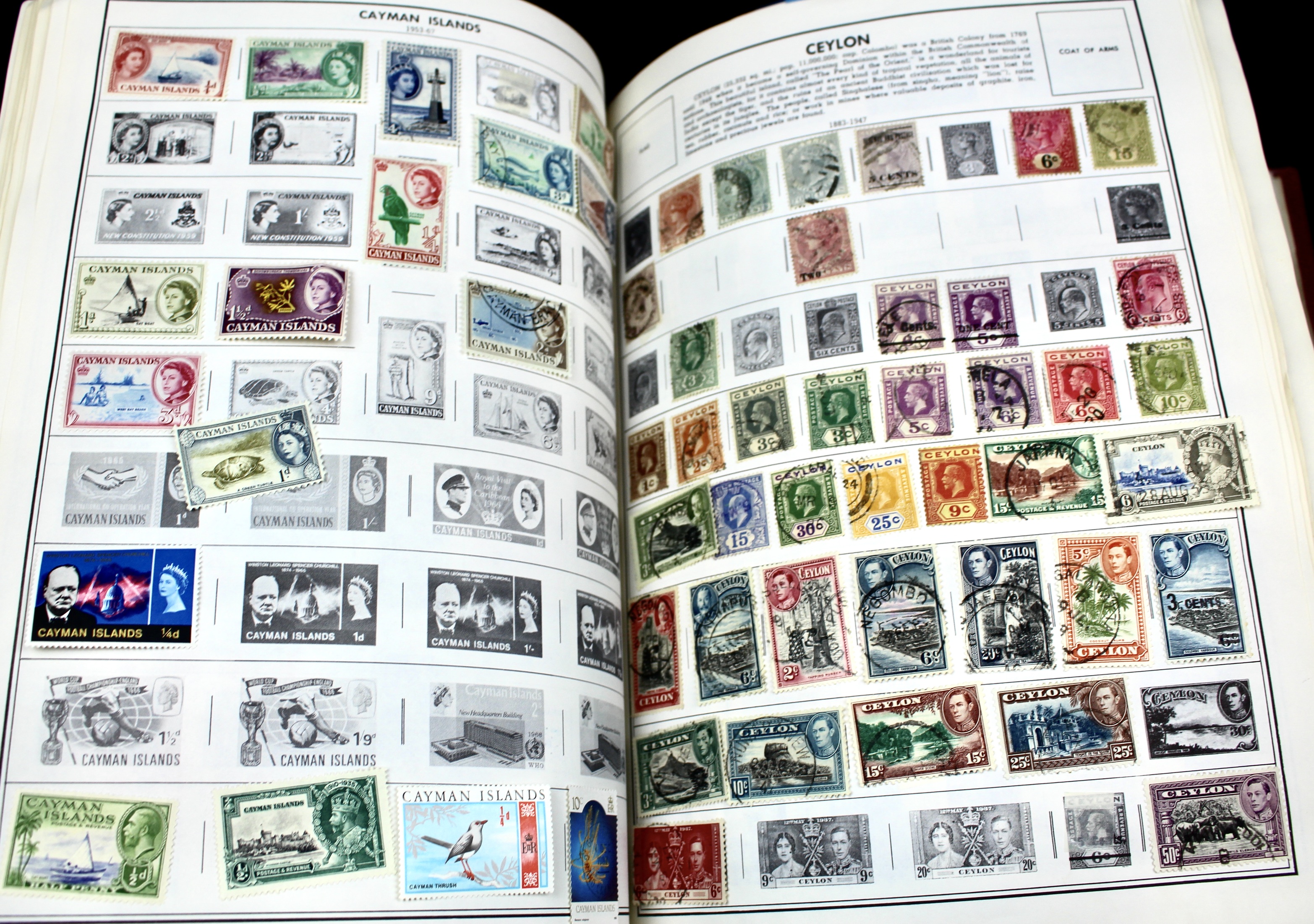 Gigantic Citation Postage Stamp Album