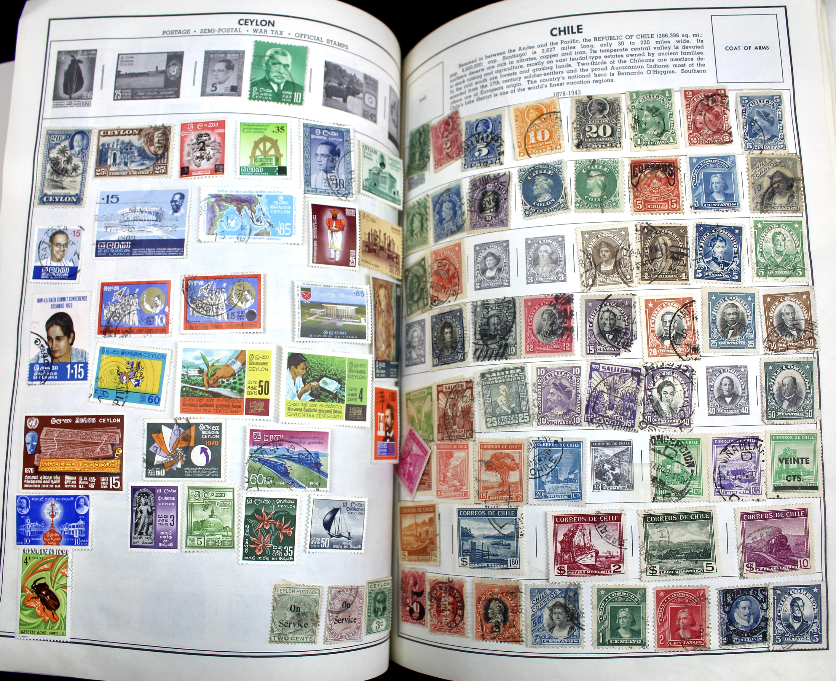 Gigantic Citation Postage Stamp Album