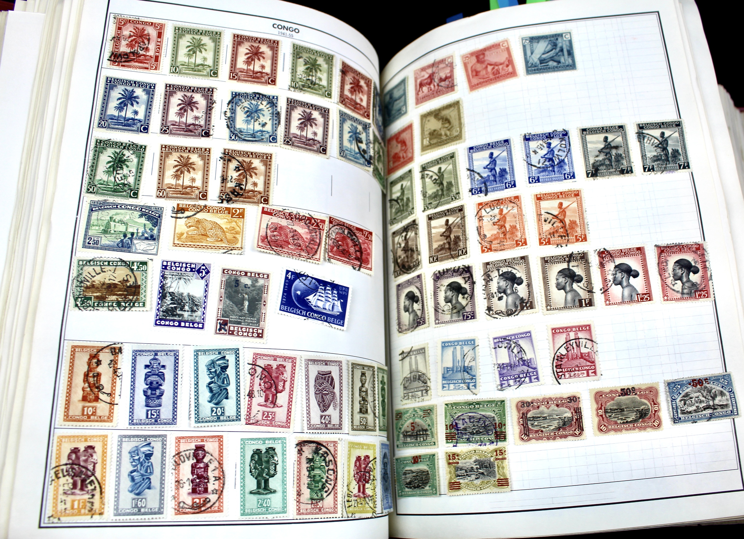 Gigantic Citation Postage Stamp Album