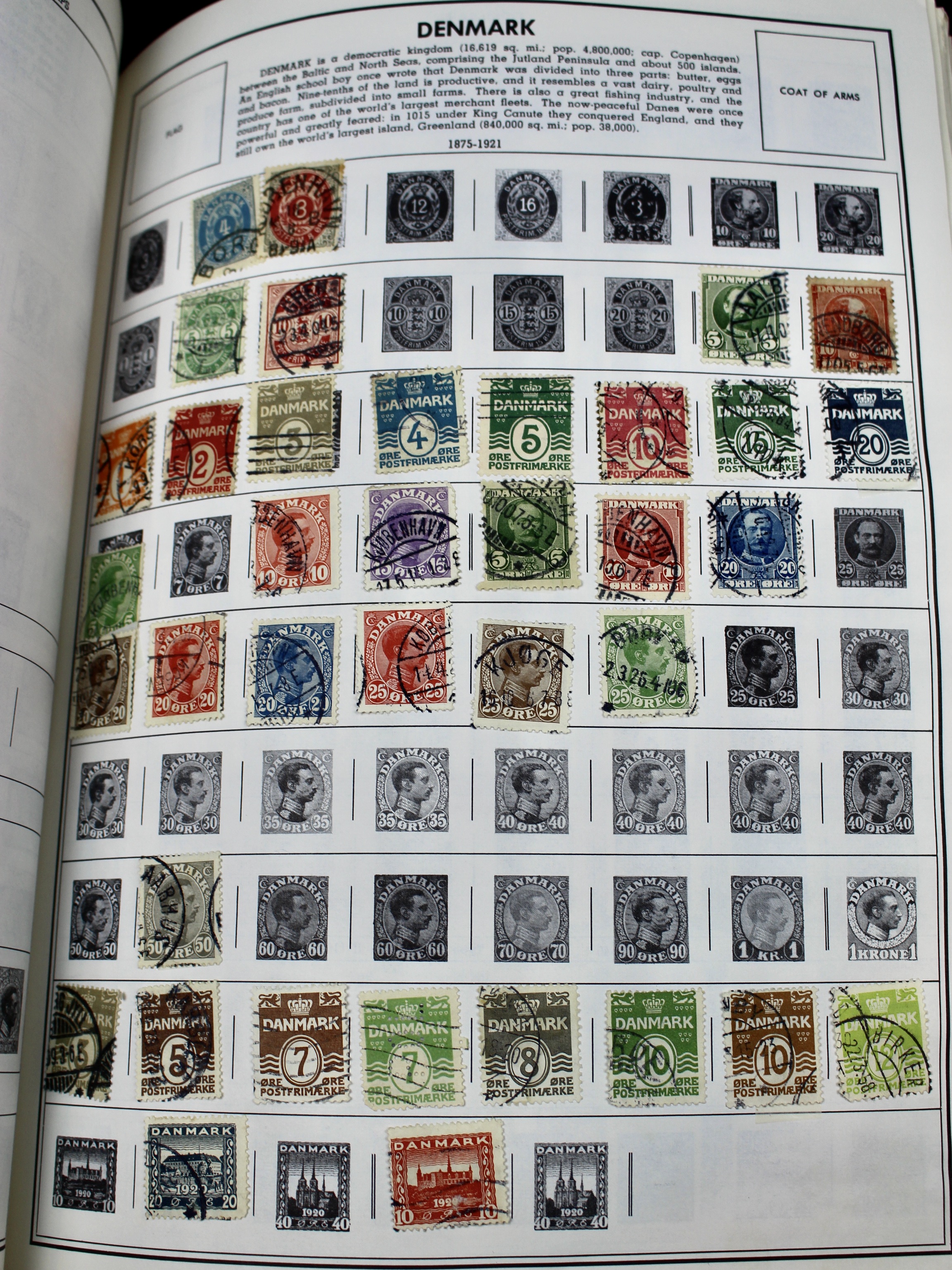 Gigantic Citation Postage Stamp Album