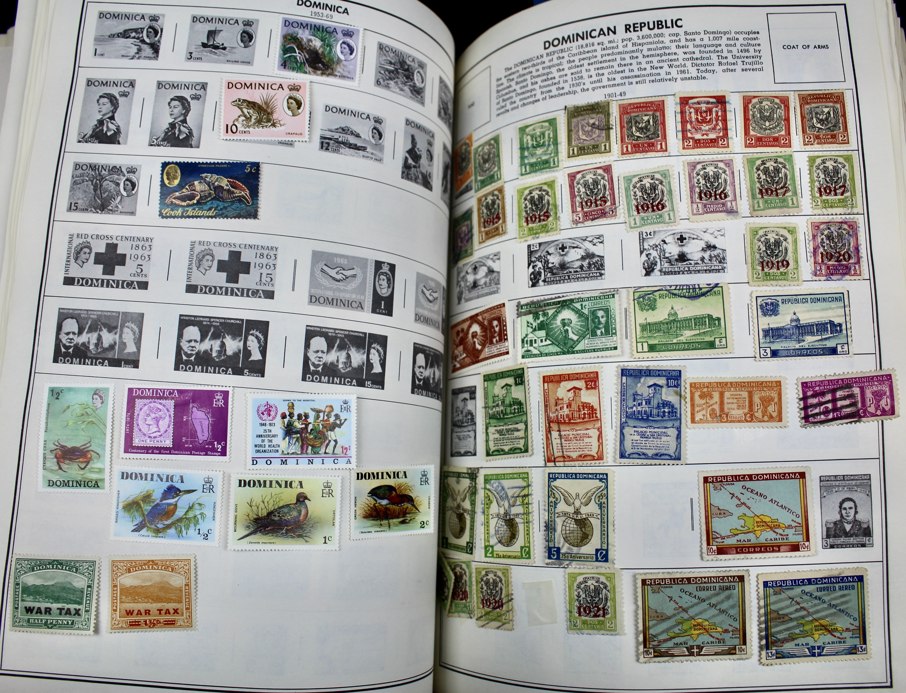 Gigantic Citation Postage Stamp Album