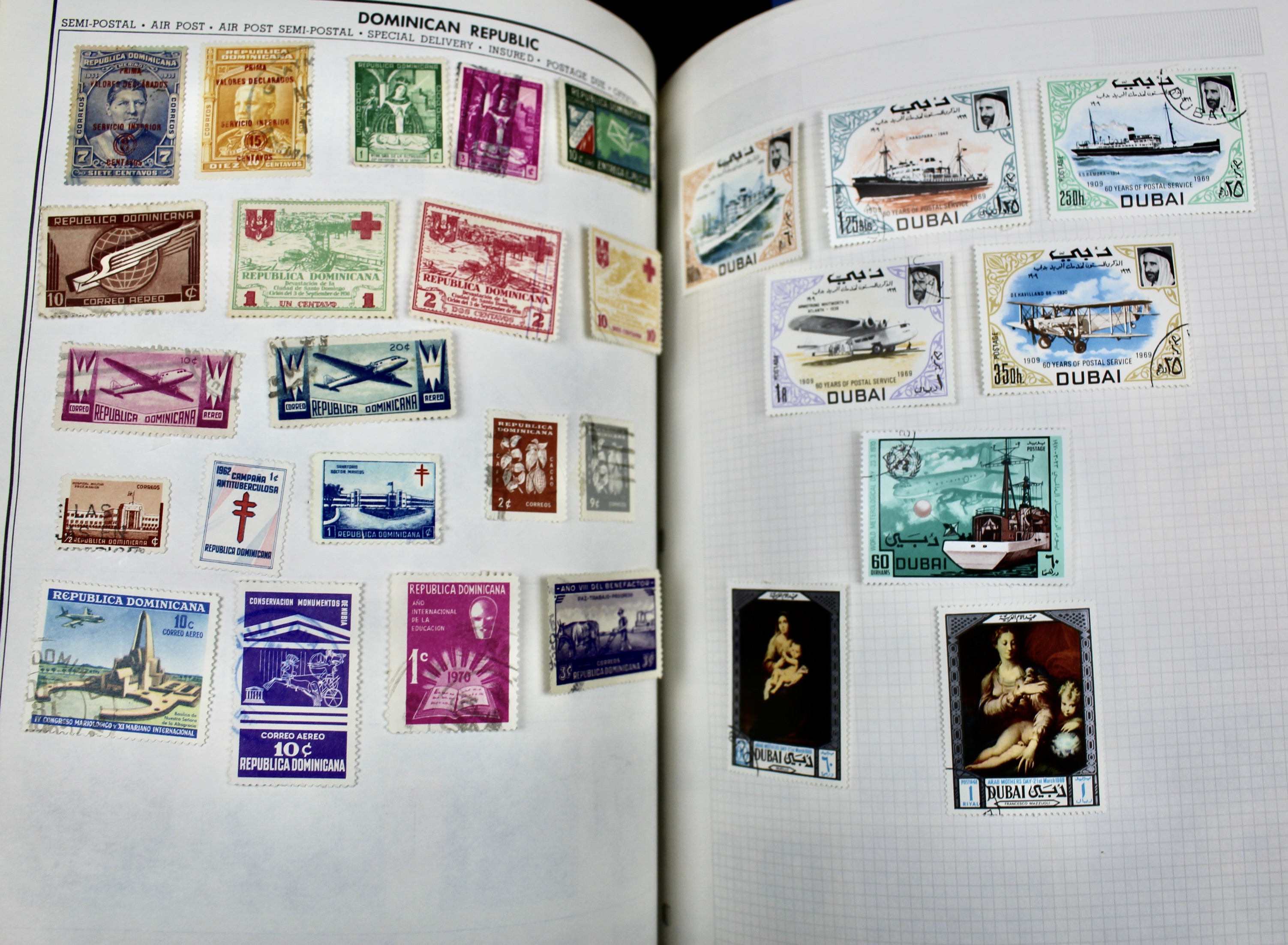 Gigantic Citation Postage Stamp Album