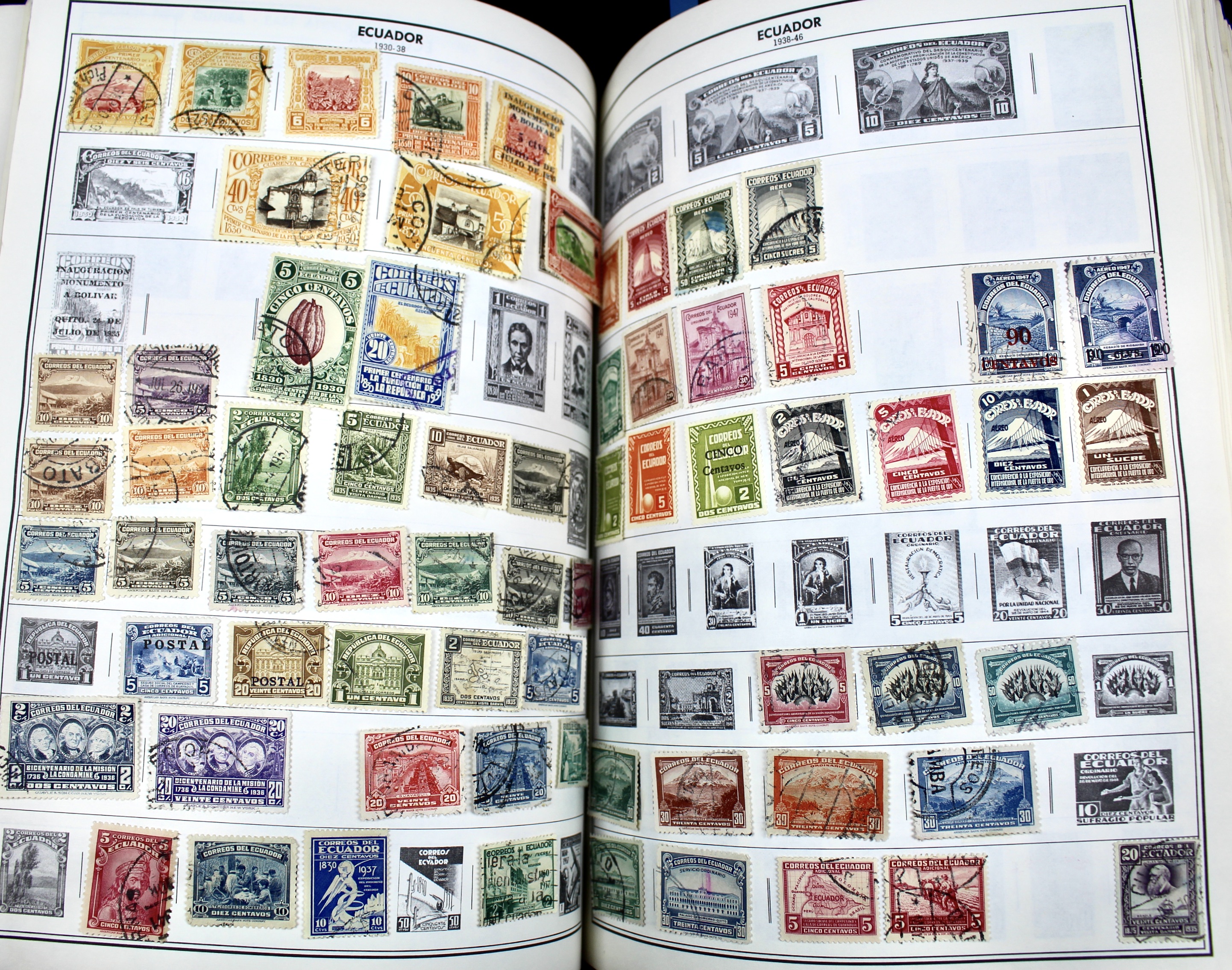 Gigantic Citation Postage Stamp Album