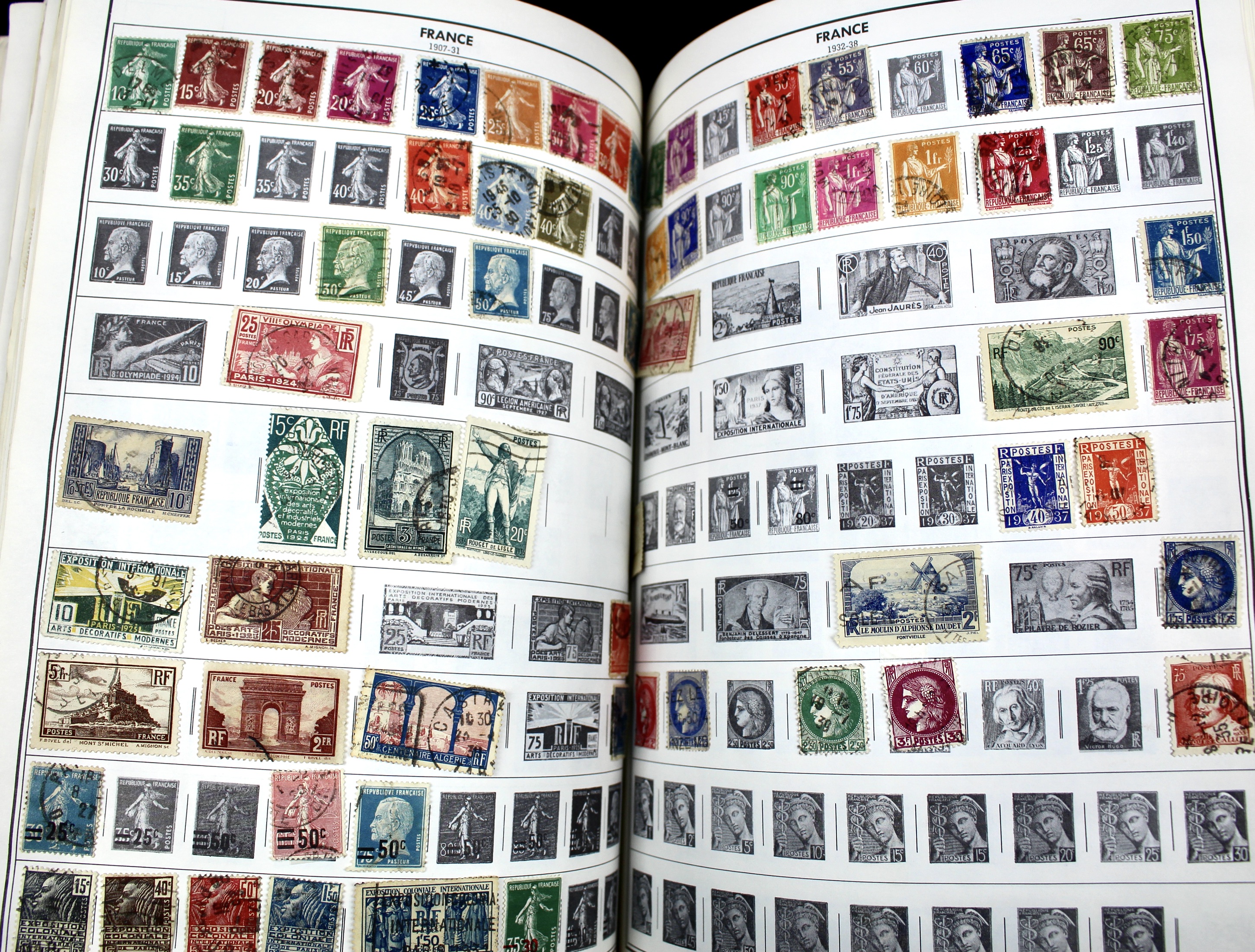 Gigantic Citation Postage Stamp Album