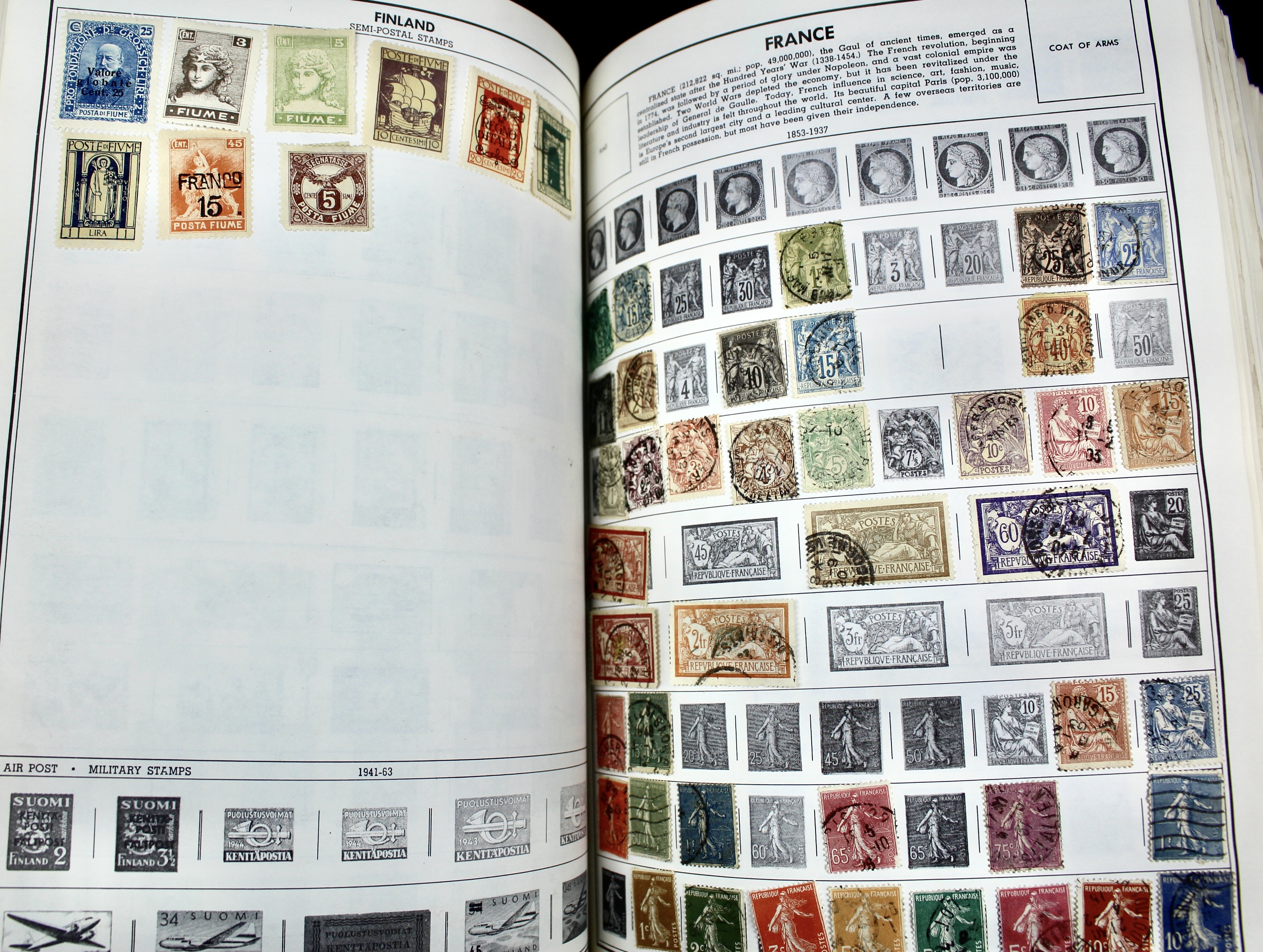 Gigantic Citation Postage Stamp Album