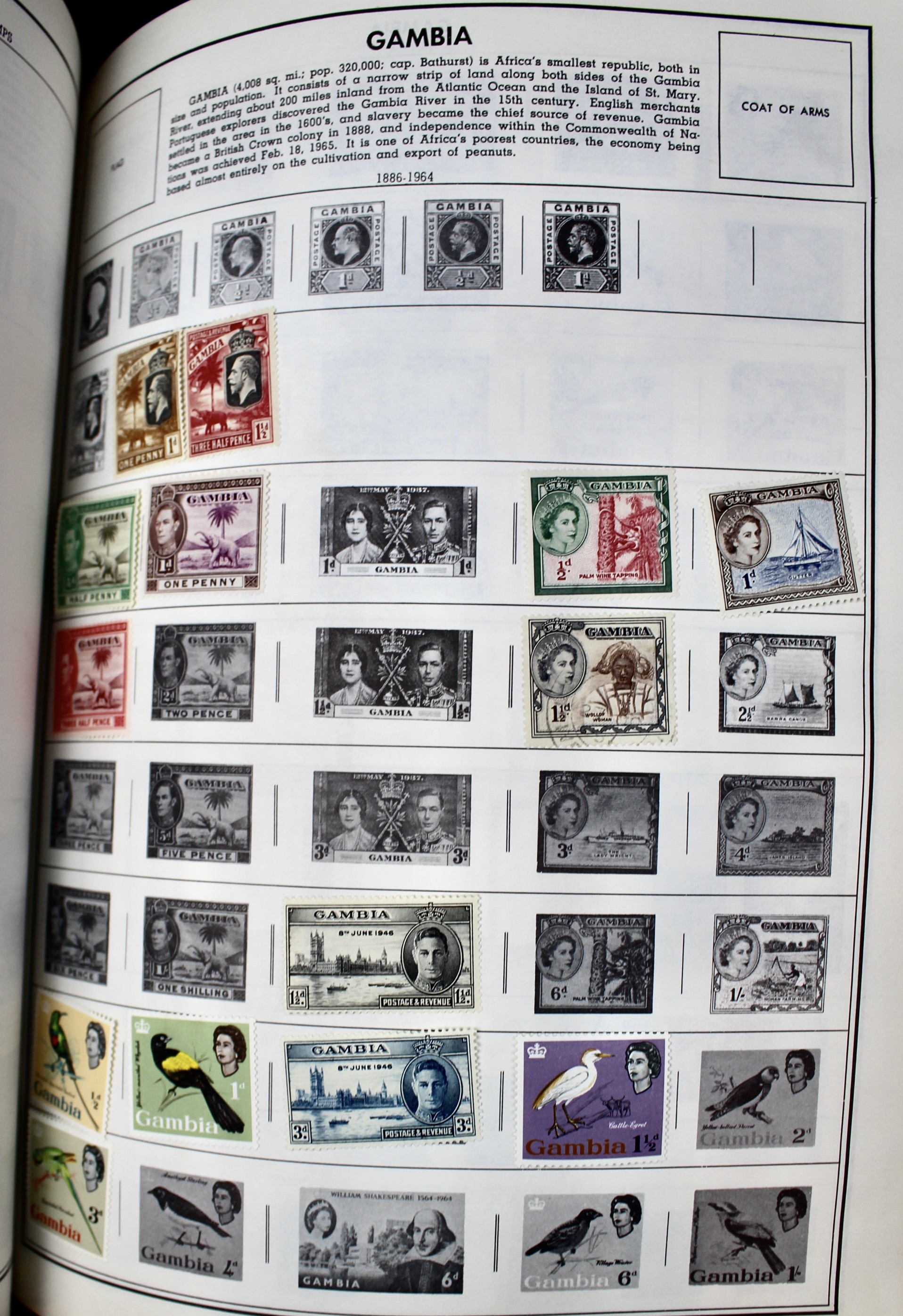 Gigantic Citation Postage Stamp Album