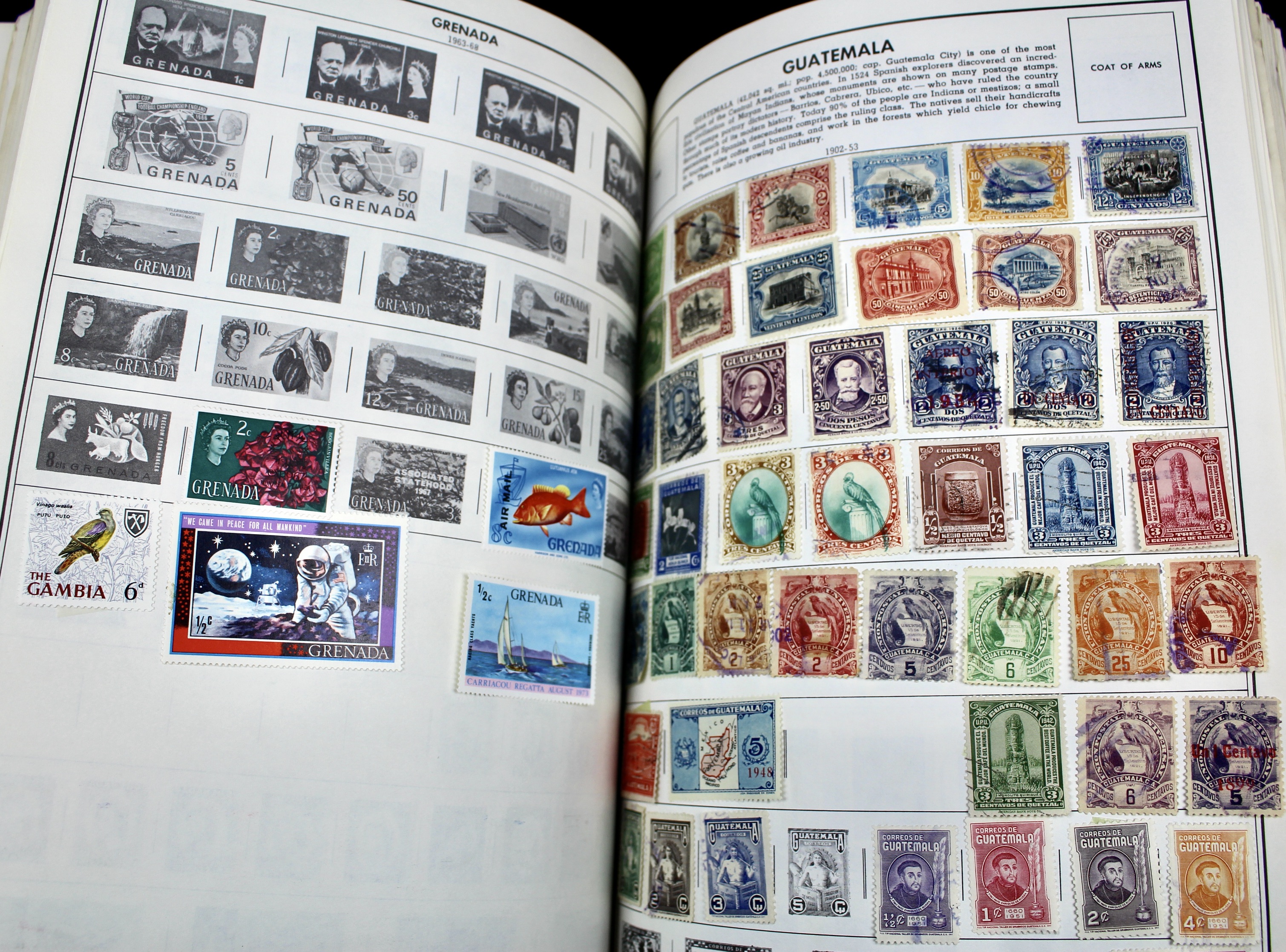 Gigantic Citation Postage Stamp Album