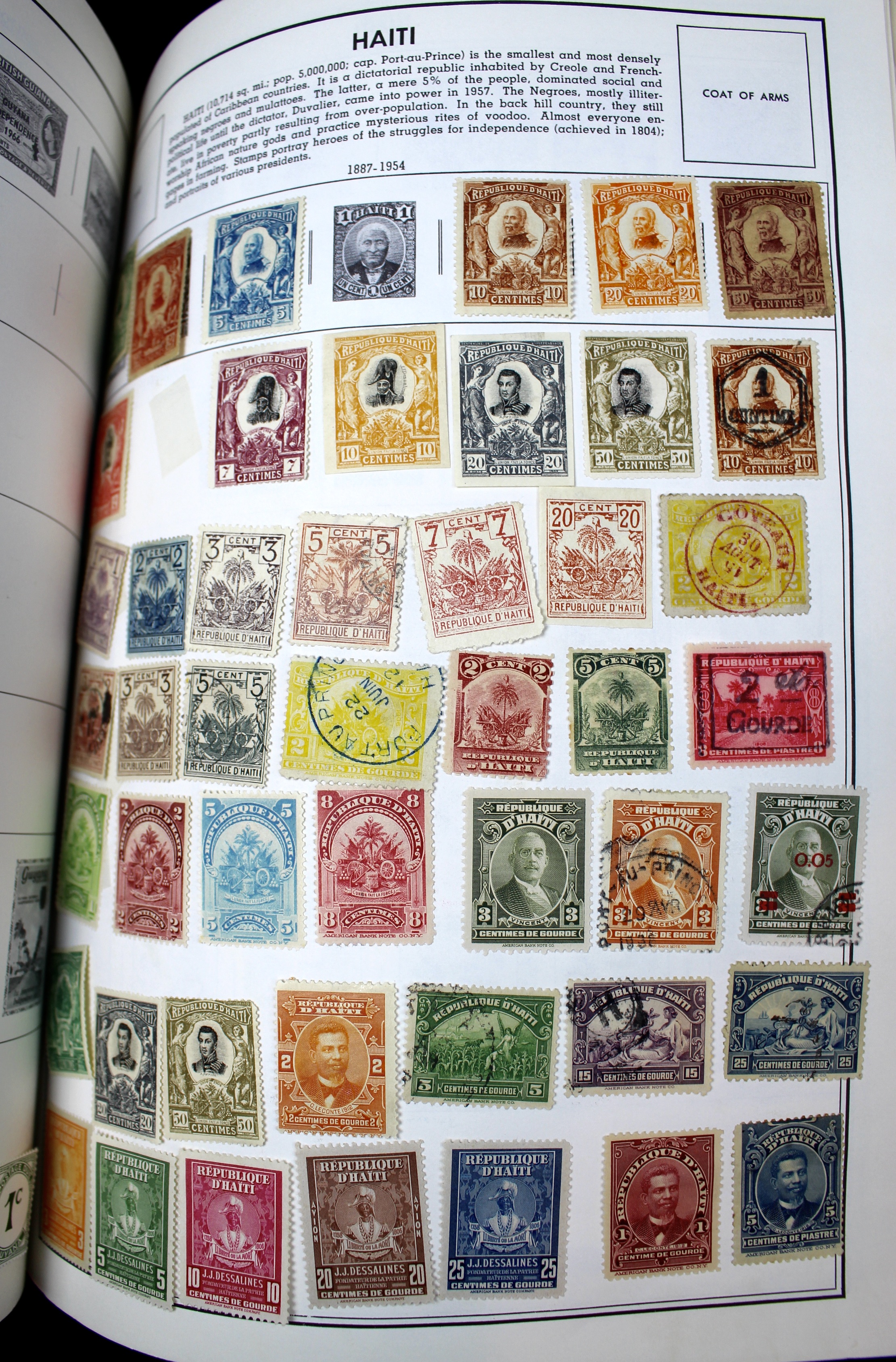 Gigantic Citation Postage Stamp Album