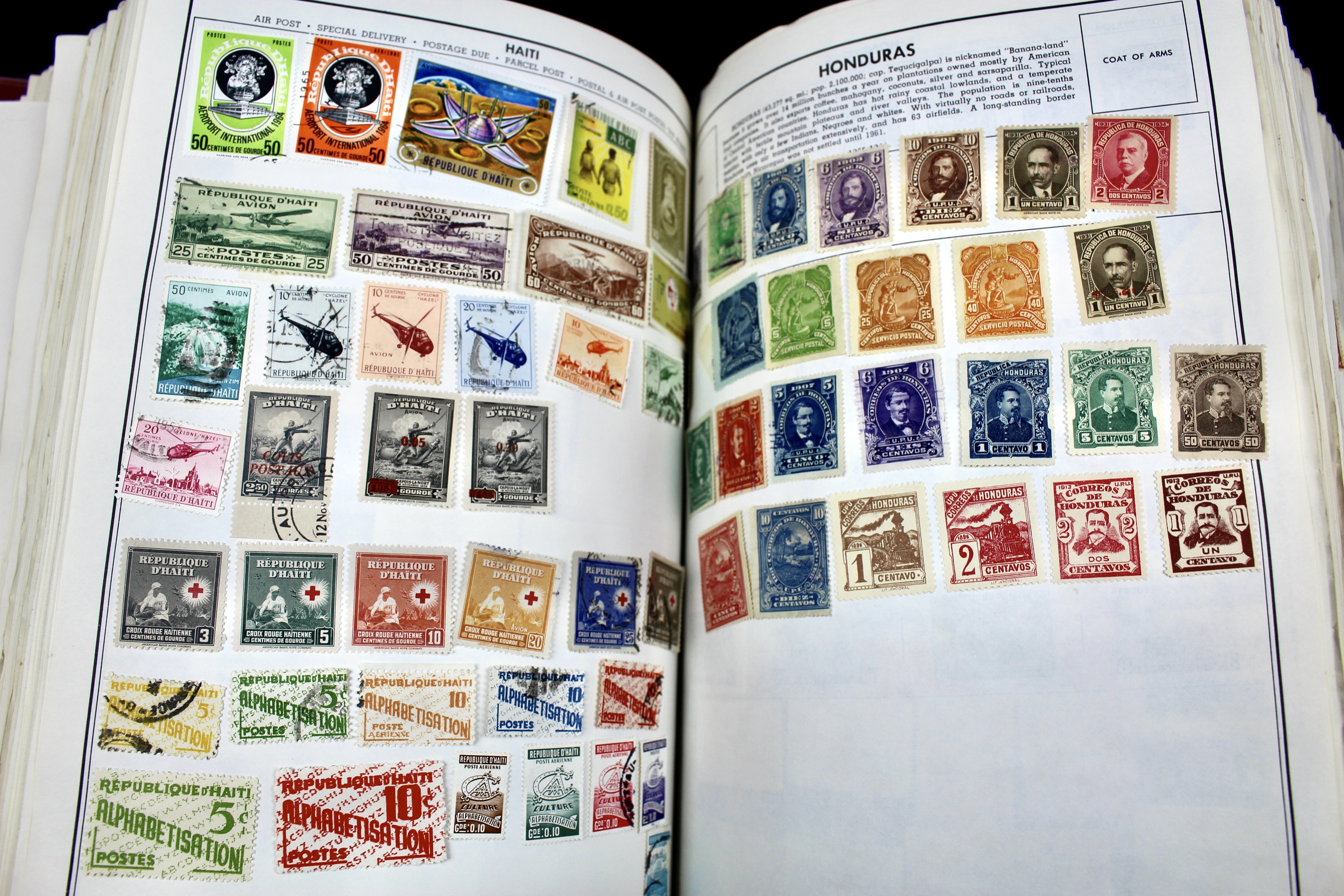 Gigantic Citation Postage Stamp Album
