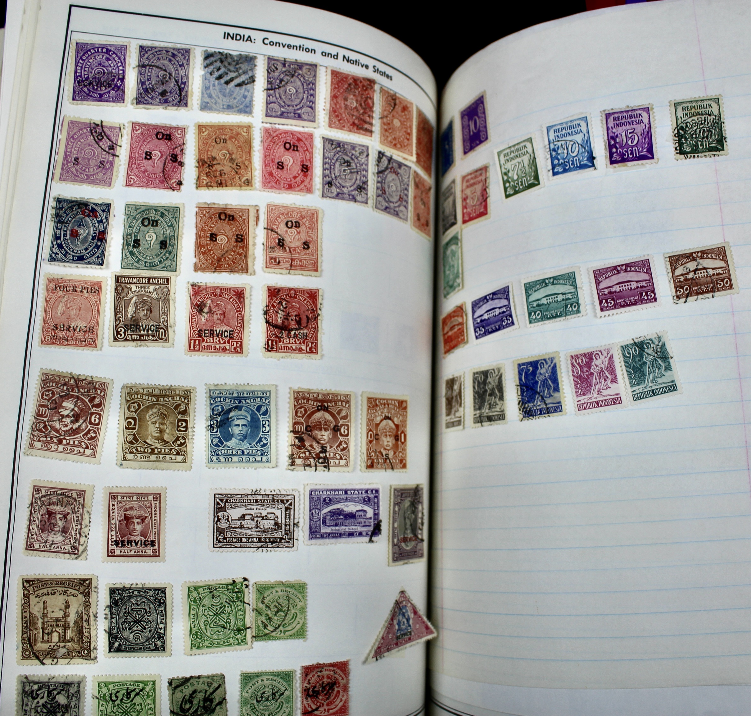 Gigantic Citation Postage Stamp Album
