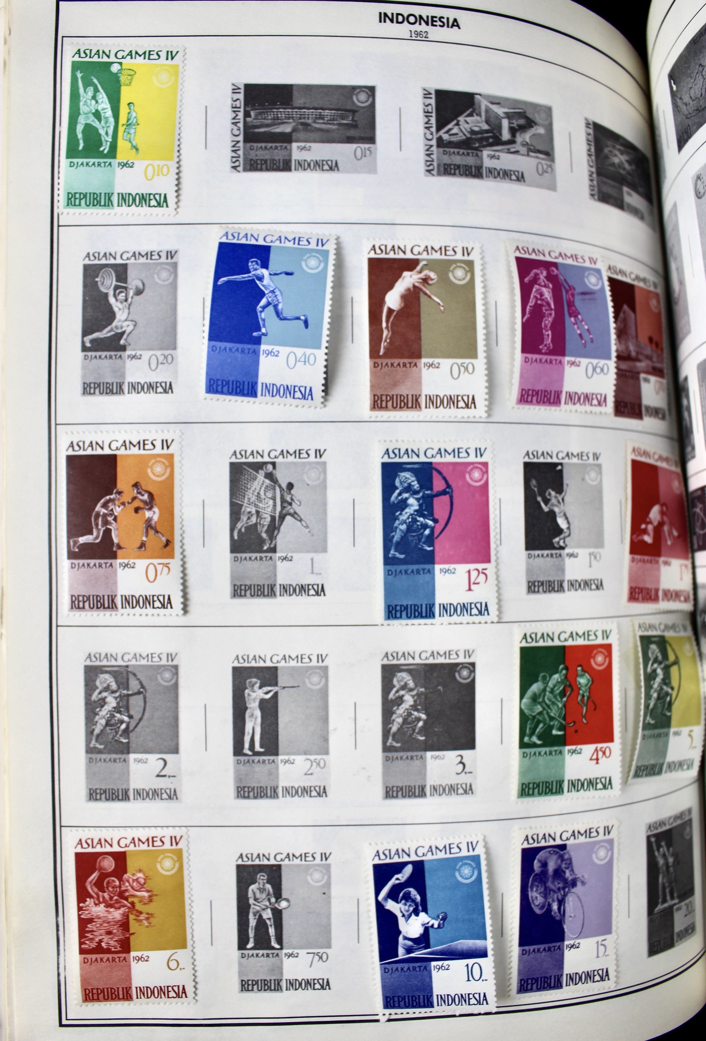 Gigantic Citation Postage Stamp Album
