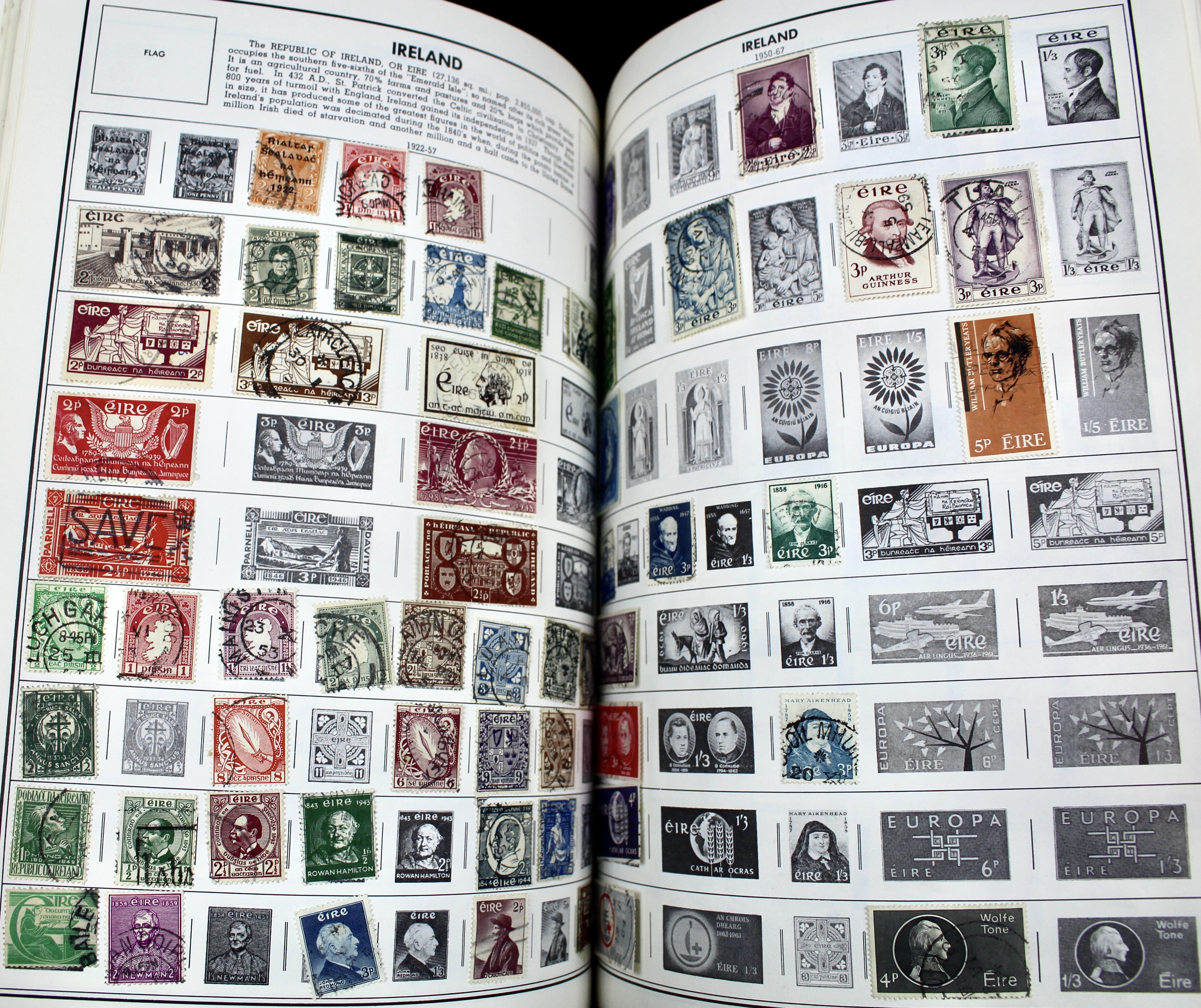 Gigantic Citation Postage Stamp Album