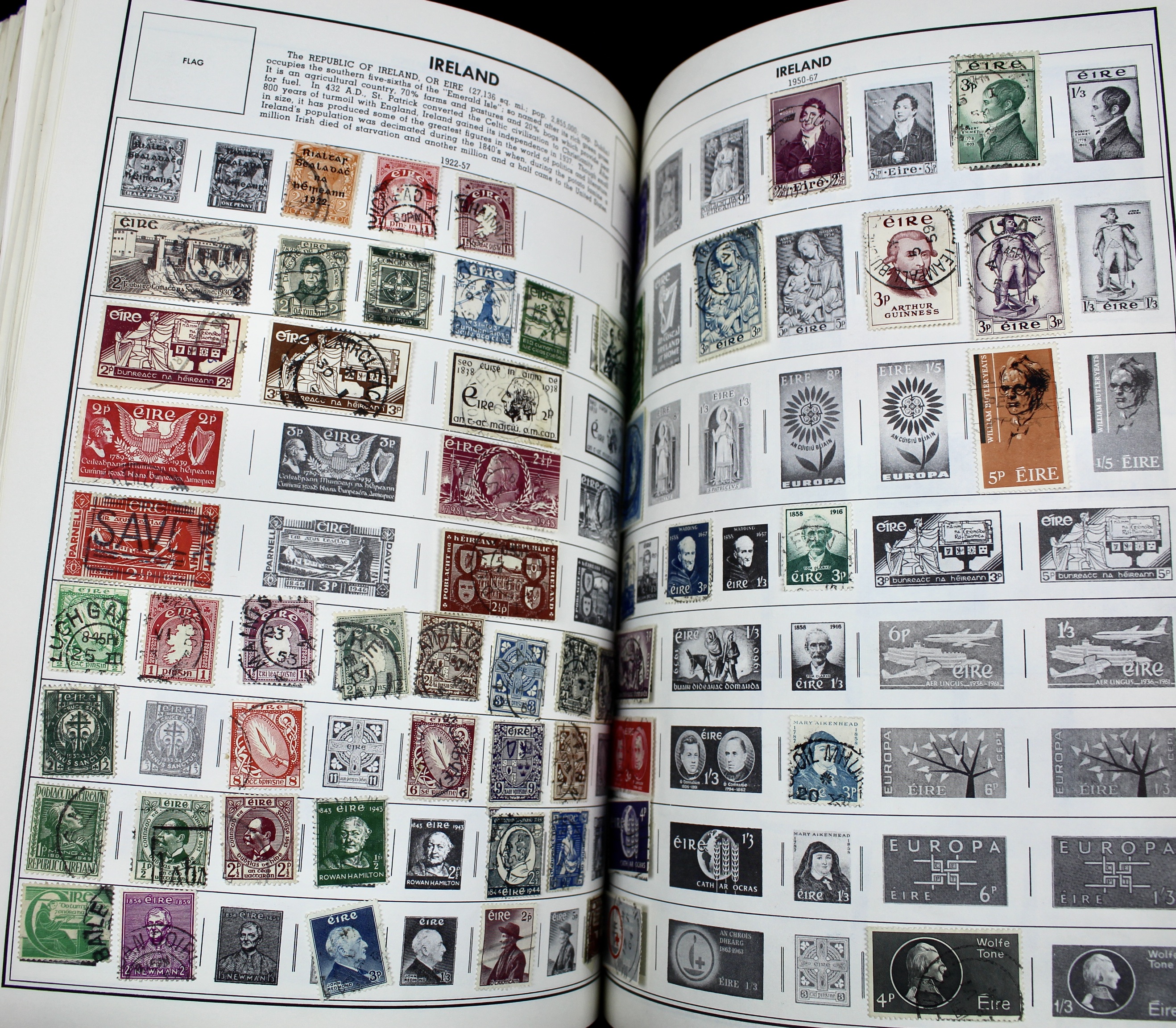 Gigantic Citation Postage Stamp Album
