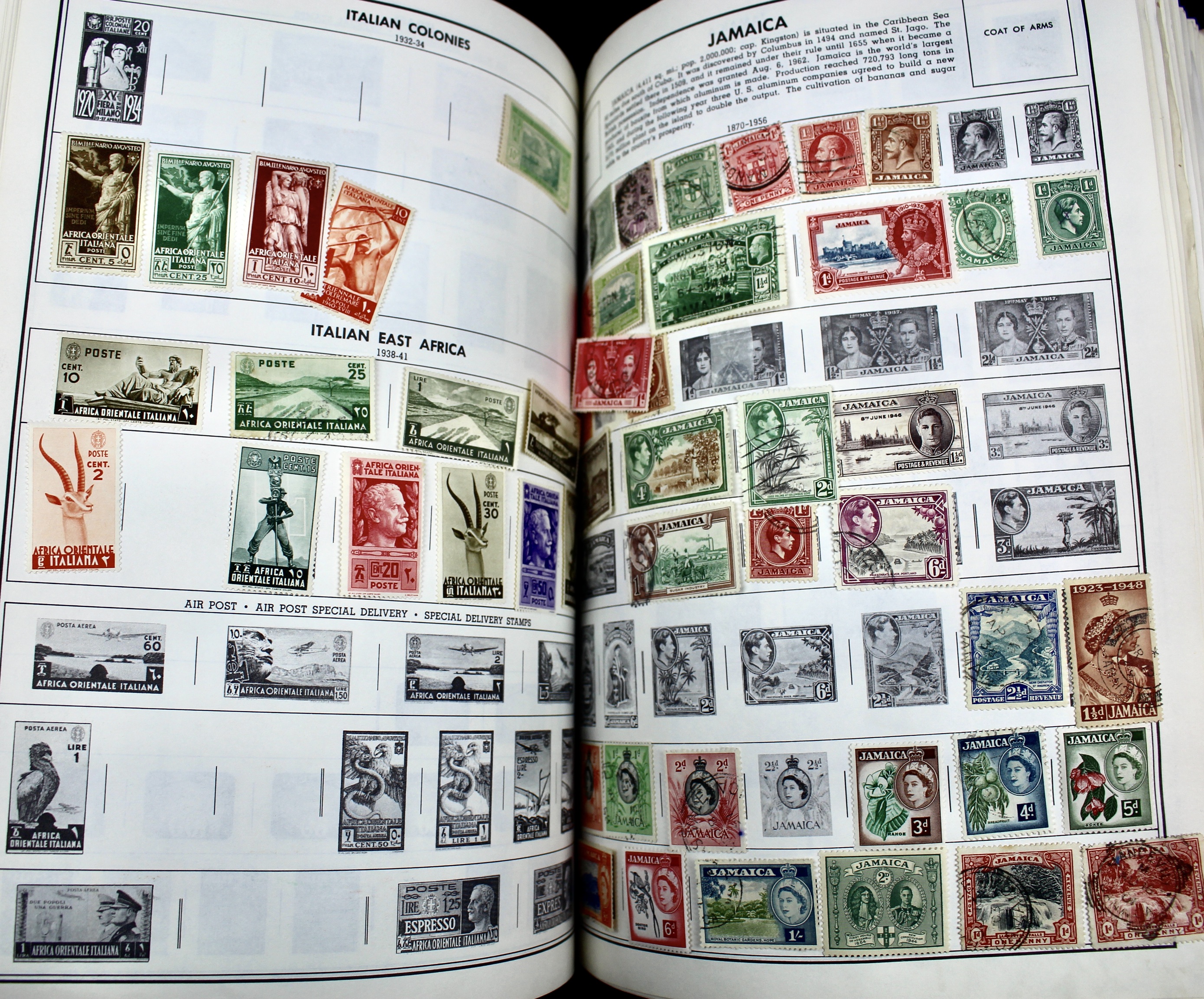 Gigantic Citation Postage Stamp Album
