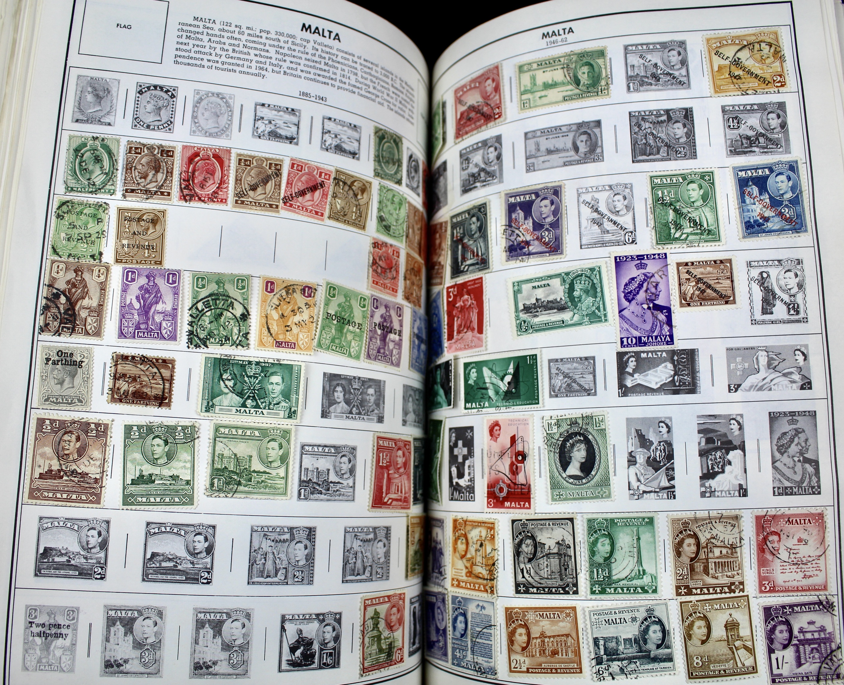 Gigantic Citation Postage Stamp Album