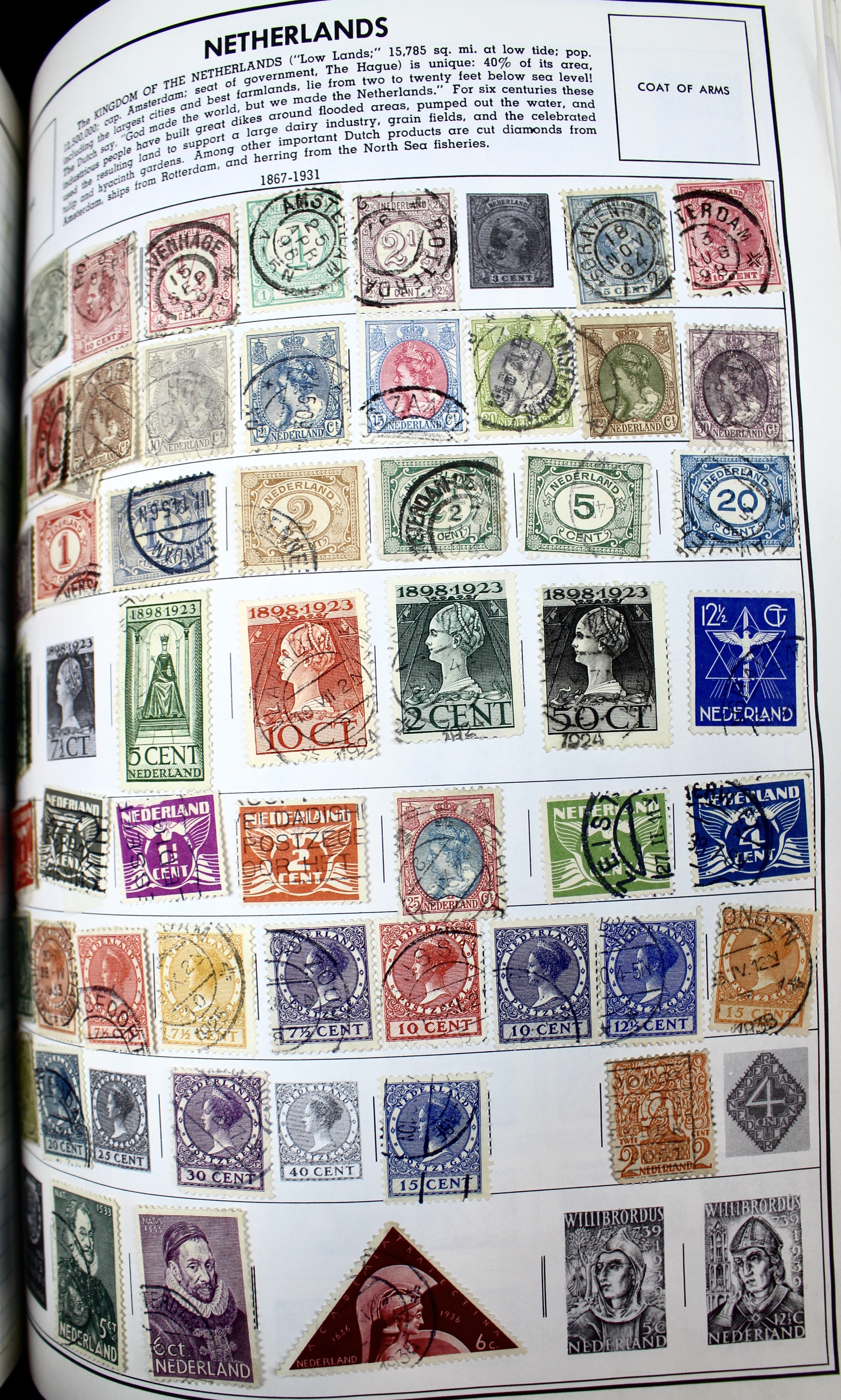 Gigantic Citation Postage Stamp Album