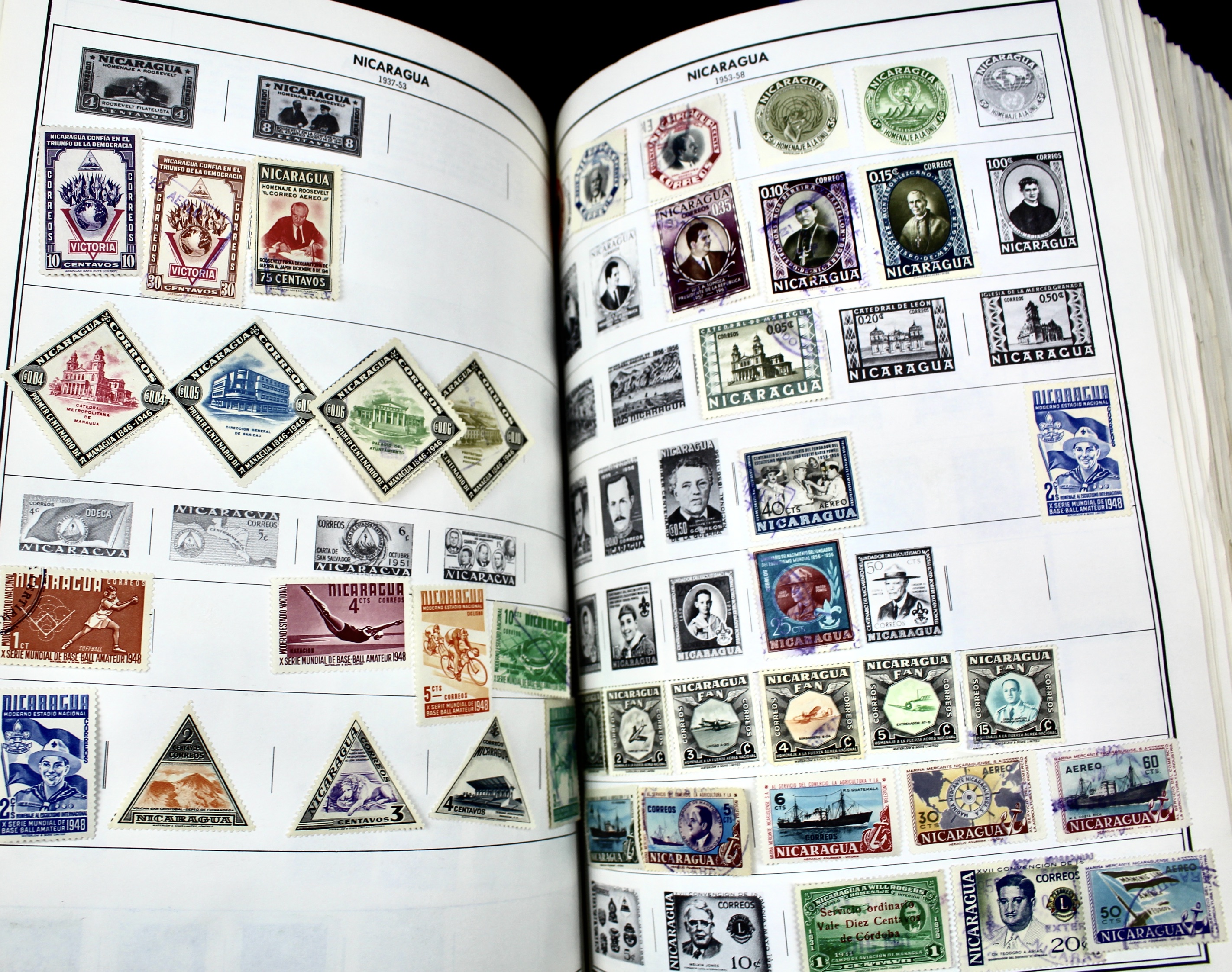 Gigantic Citation Postage Stamp Album