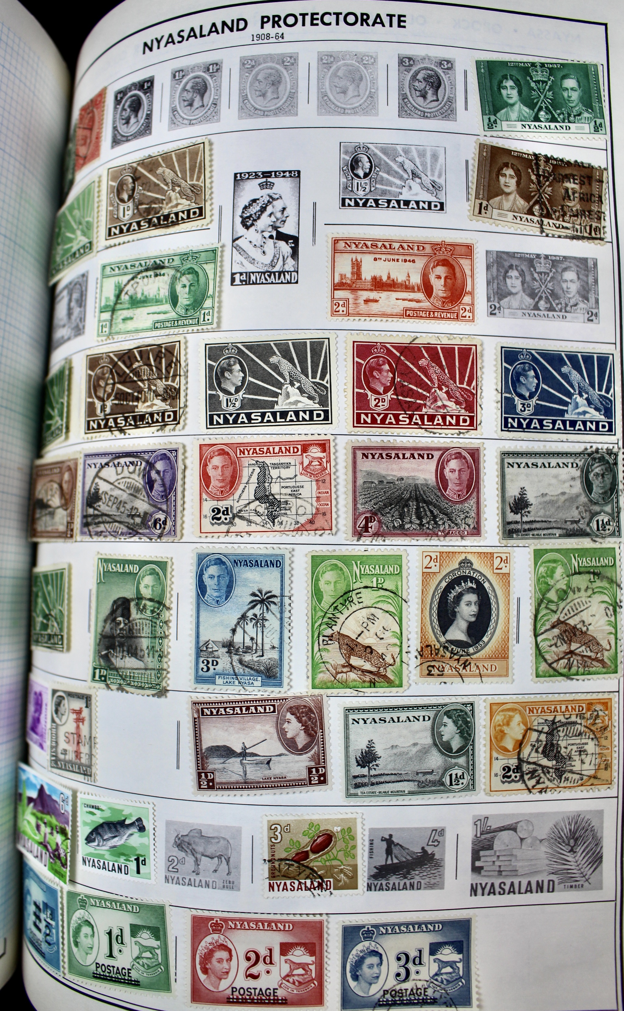 Gigantic Citation Postage Stamp Album